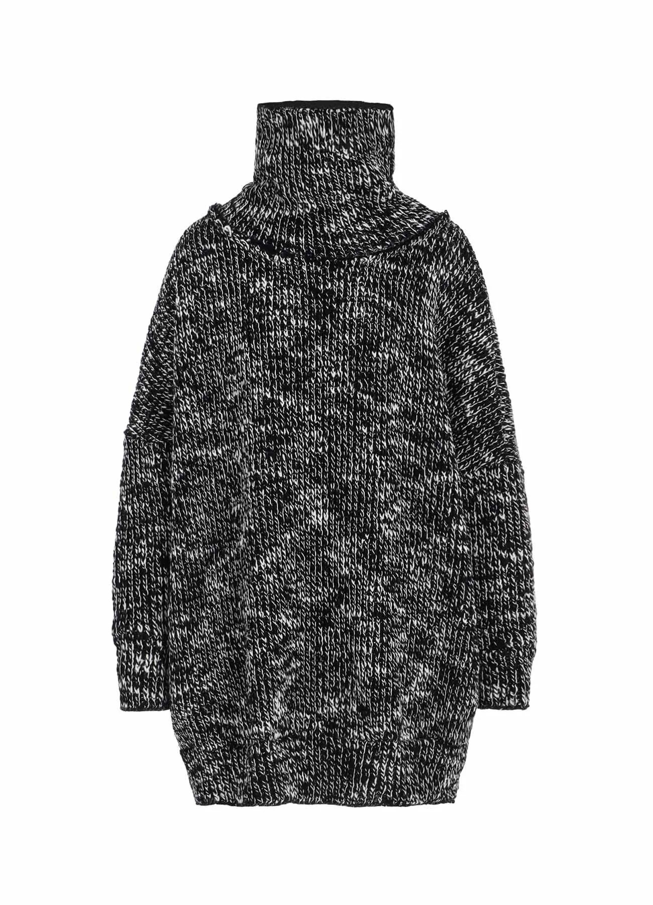 LOW GAUGE WOOL DOUBLE FACE TURTLE T-SHIRT sold by Yohji Yamamoto