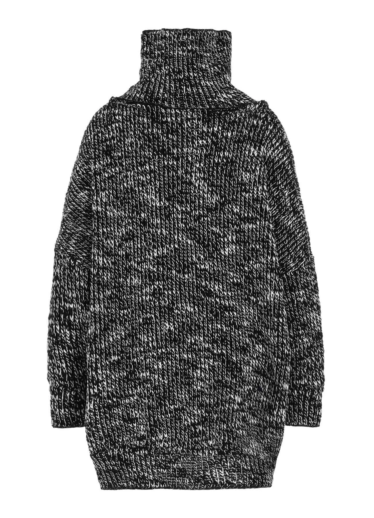 LOW GAUGE WOOL DOUBLE FACE TURTLE T-SHIRT sold by Yohji Yamamoto product image thumbnail 4