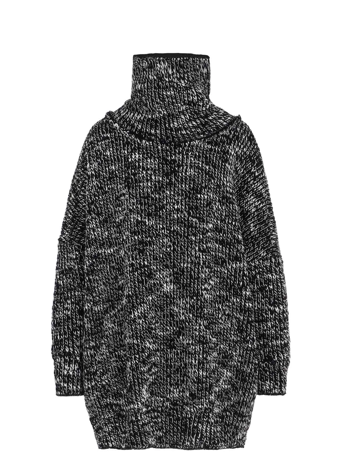 LOW GAUGE WOOL DOUBLE FACE TURTLE T-SHIRT sold by Yohji Yamamoto product image thumbnail 2