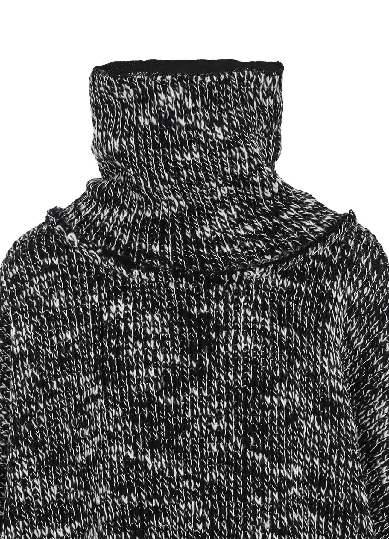 LOW GAUGE WOOL DOUBLE FACE TURTLE T-SHIRT sold by Yohji Yamamoto product image thumbnail 5