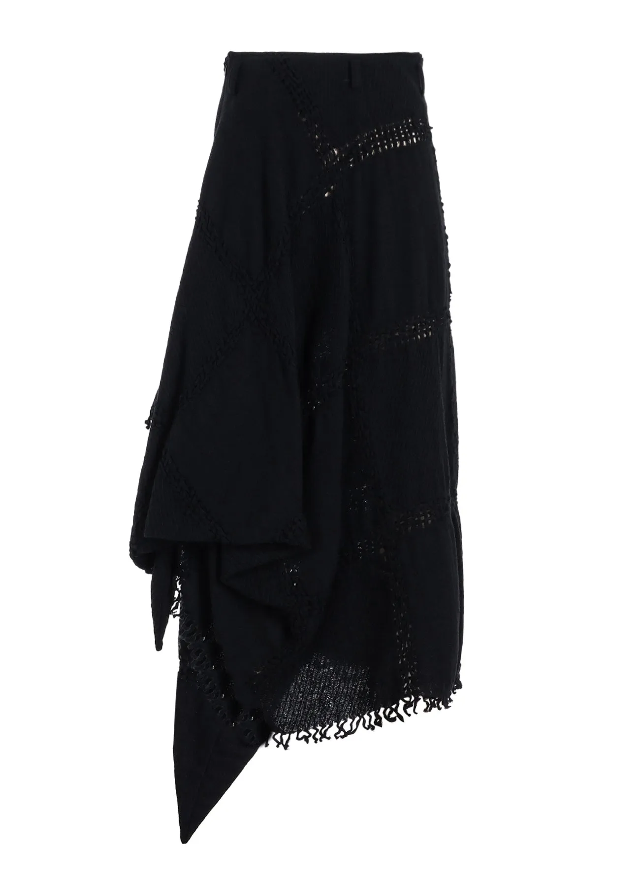 BLOCK JACQUARD THORN SKIRT sold by Yohji Yamamoto product image thumbnail 2
