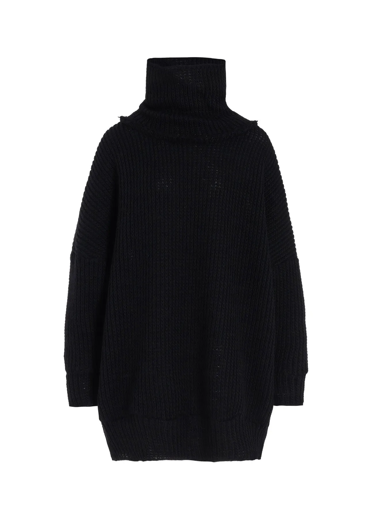 LOW GAUGE WOOL DOUBLE FACE TURTLE T-SHIRT sold by Yohji Yamamoto