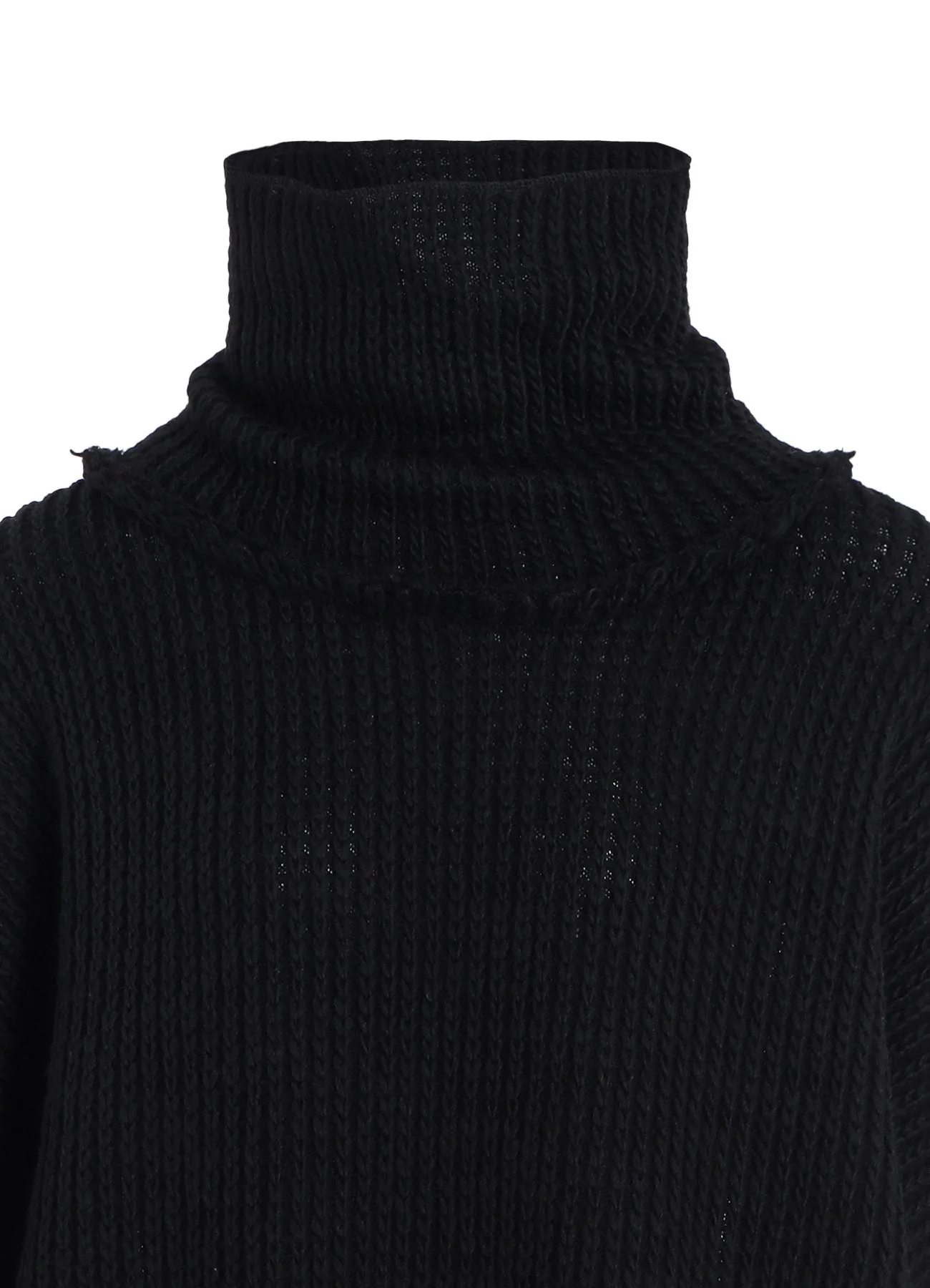 LOW GAUGE WOOL DOUBLE FACE TURTLE T-SHIRT sold by Yohji Yamamoto product image thumbnail 5