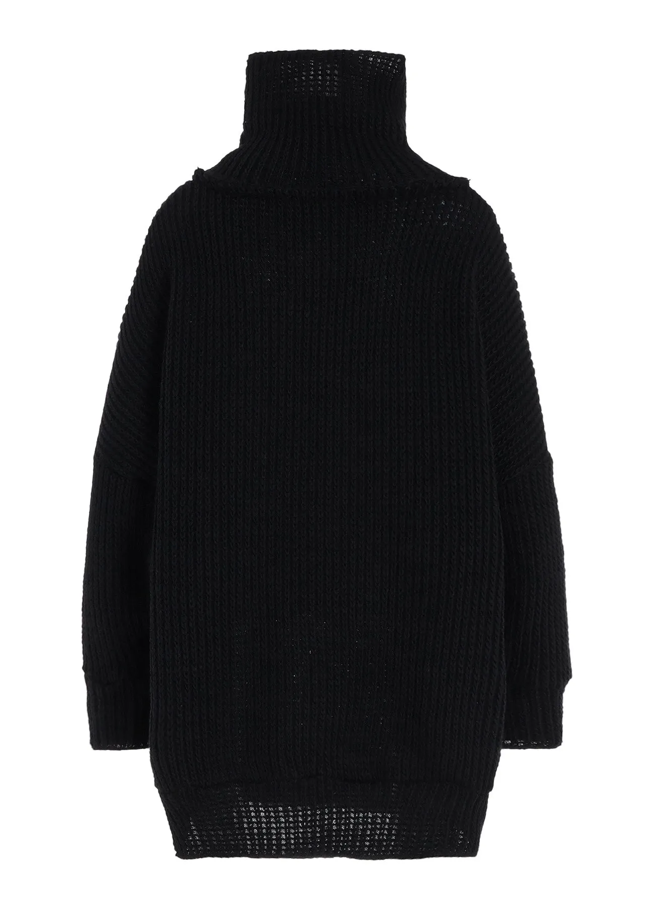 LOW GAUGE WOOL DOUBLE FACE TURTLE T-SHIRT sold by Yohji Yamamoto product image thumbnail 4