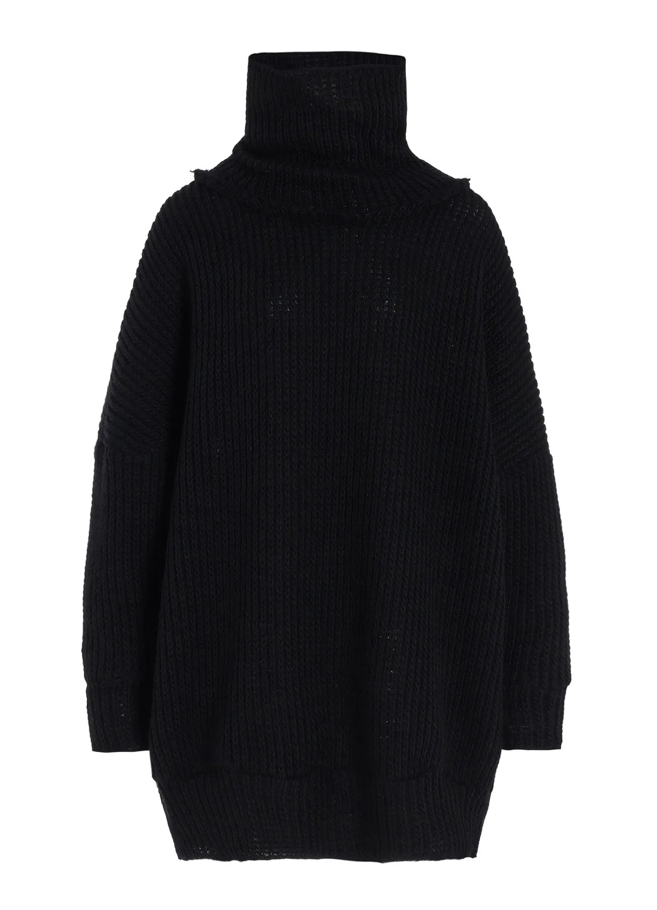 LOW GAUGE WOOL DOUBLE FACE TURTLE T-SHIRT sold by Yohji Yamamoto product image thumbnail 2