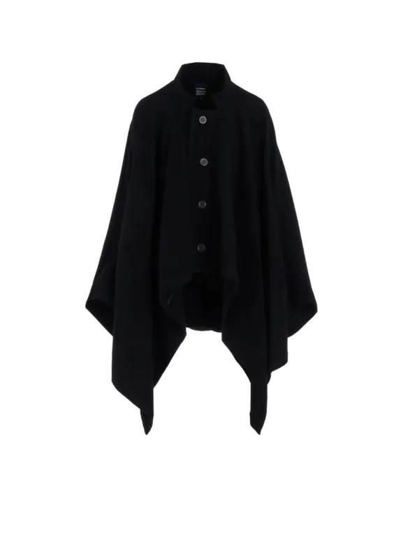 WOOL MOSSER DOLMAN SLEEVE COAT sold by Yohji Yamamoto
