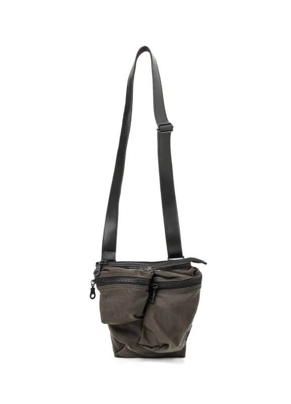 VINTAGE NYLON TWILL DEFORMED MINI POCHETTE sold by Yohji Yamamoto