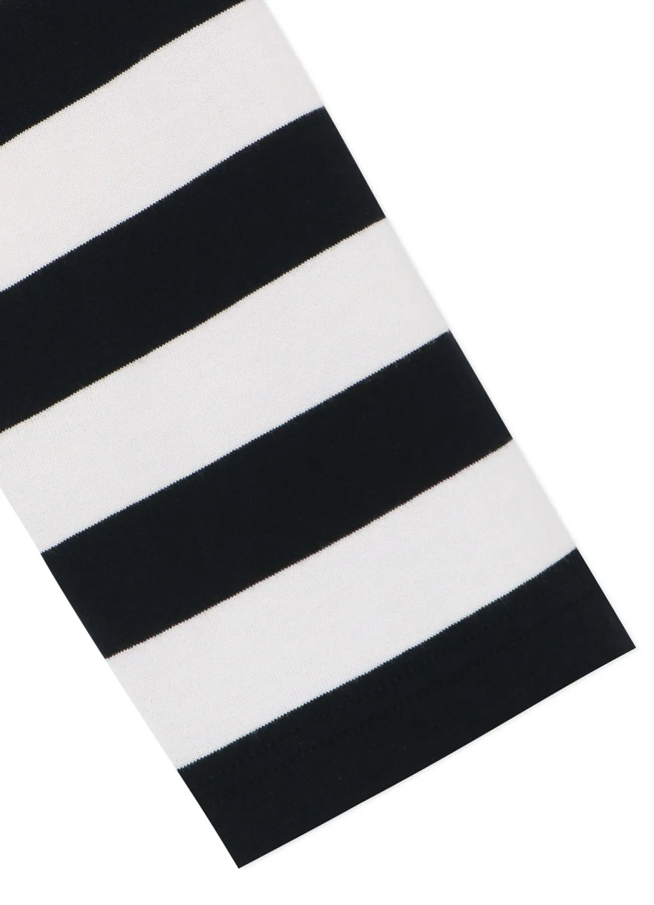 STRIPED COTTON LONG SLEEVE T-SHIRT sold by Yohji Yamamoto product image thumbnail 5