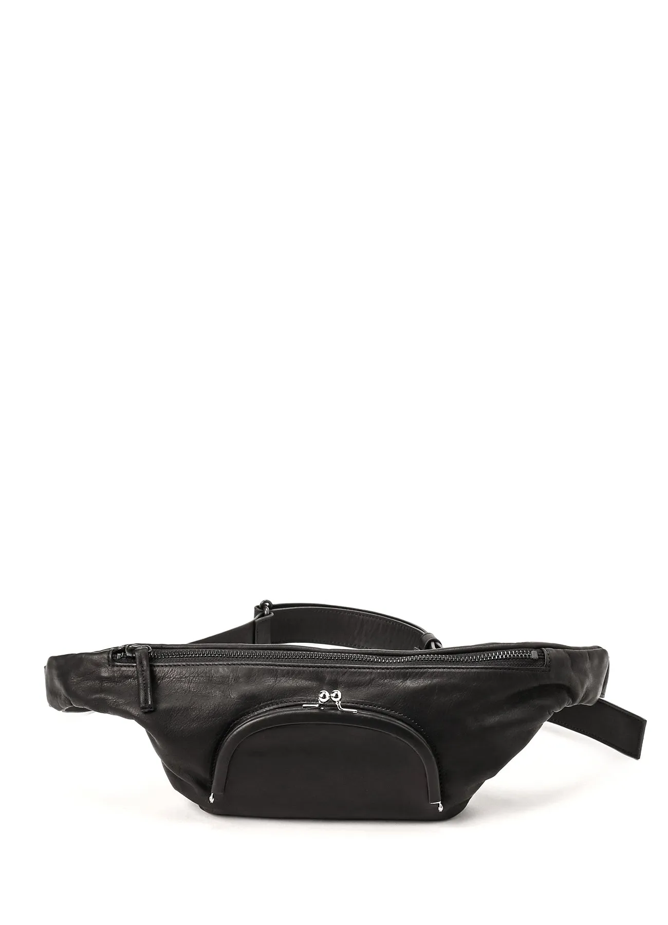 SOFT LEATHER METAL CLASP CROSS BAG sold by Yohji Yamamoto