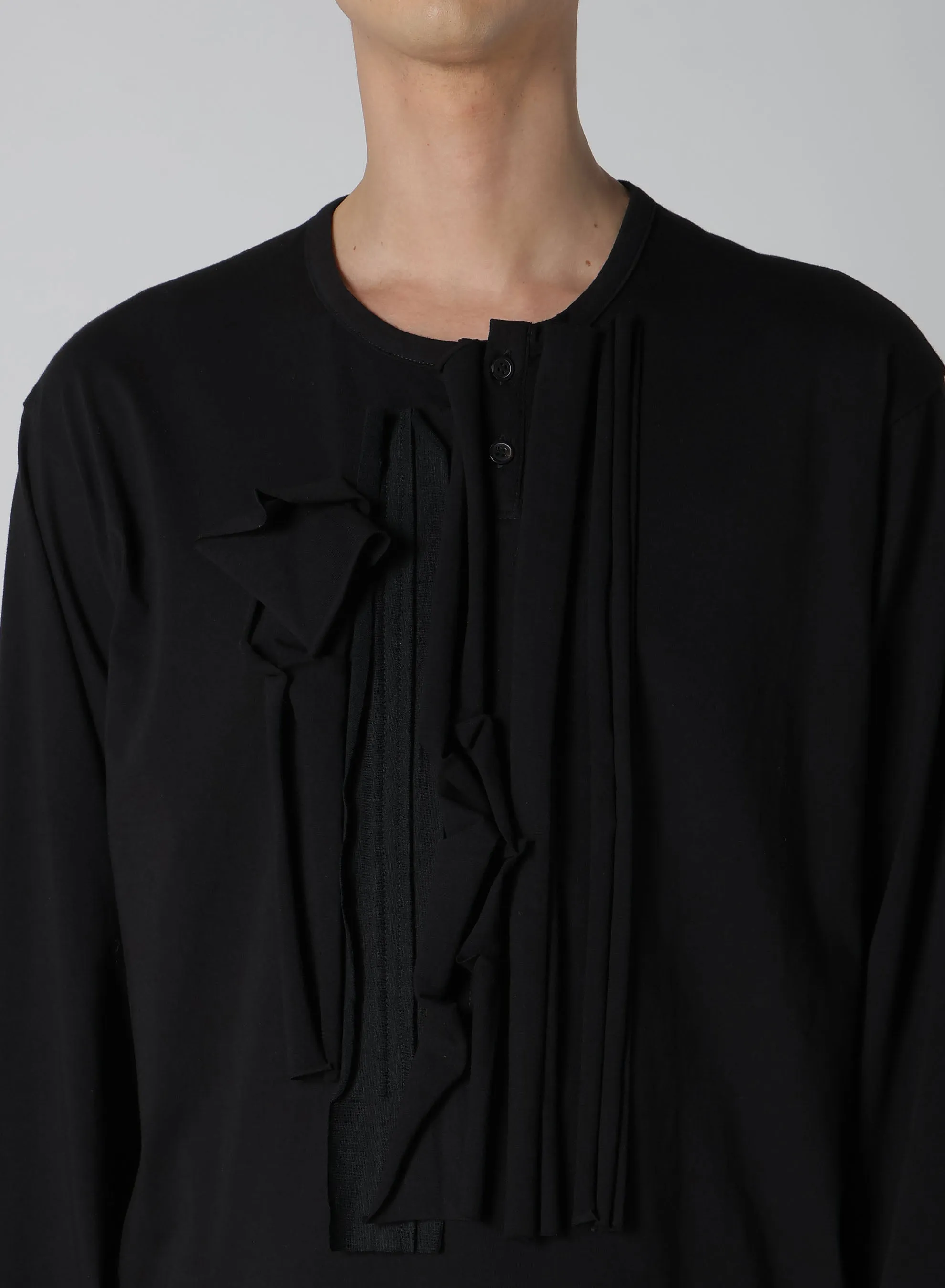 JERSEY DESIGNED ROUND NECK LONG SLEEVE sold by Yohji Yamamoto product image thumbnail 4