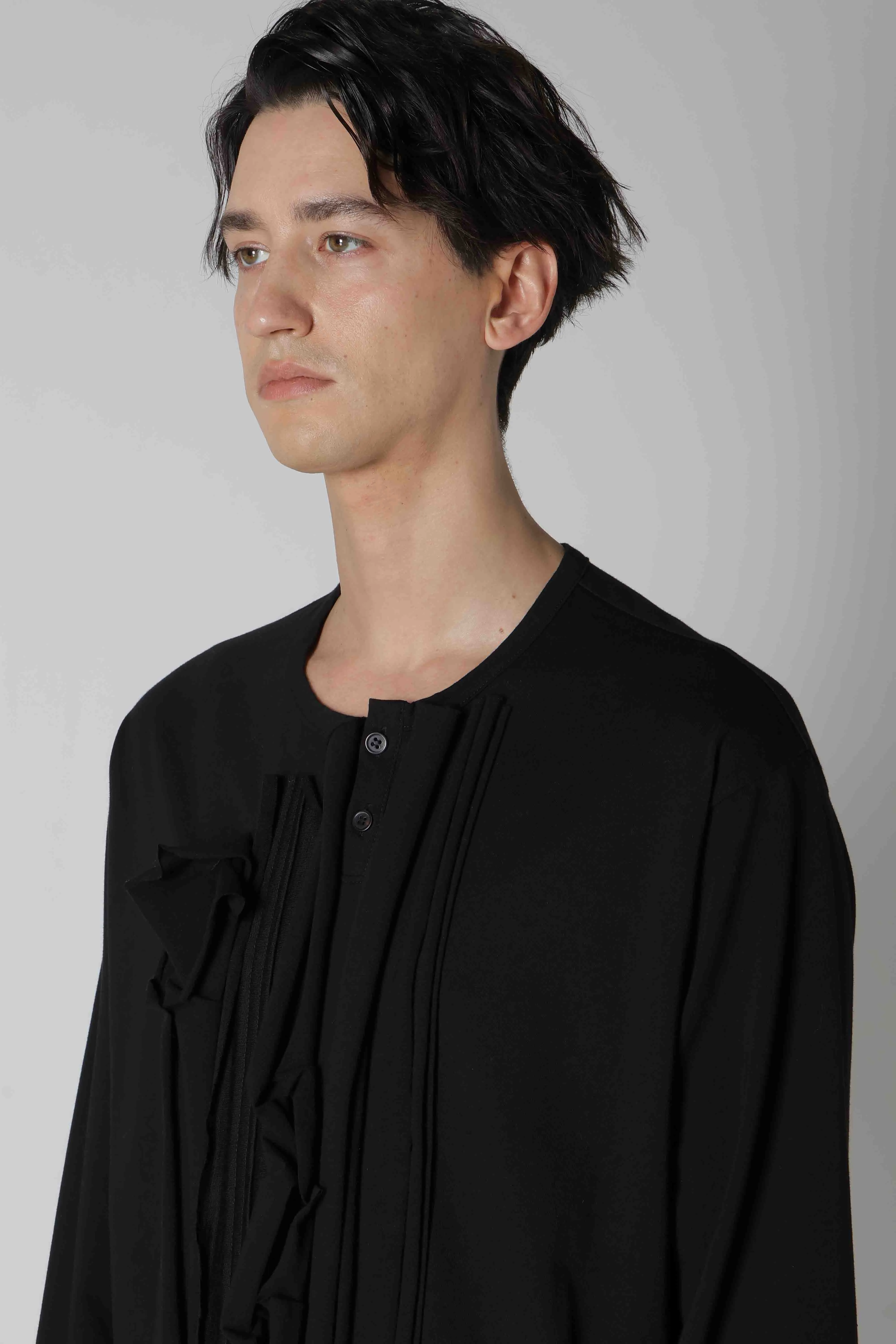 JERSEY DESIGNED ROUND NECK LONG SLEEVE sold by Yohji Yamamoto product image thumbnail 3