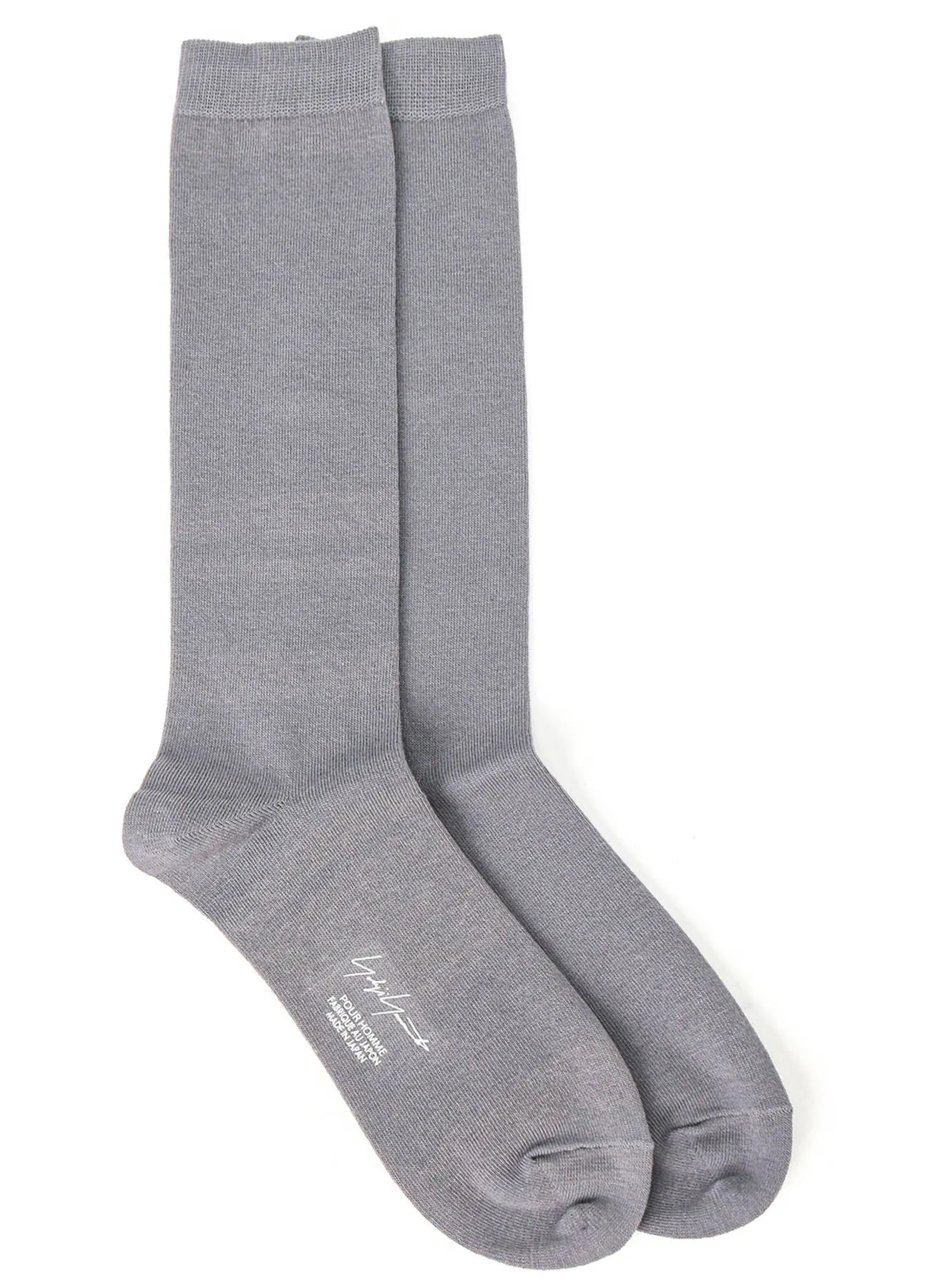 C/AC PLAIN STITCH B PLAIN COLOR HIGH SOCKS sold by Yohji Yamamoto product image thumbnail 2