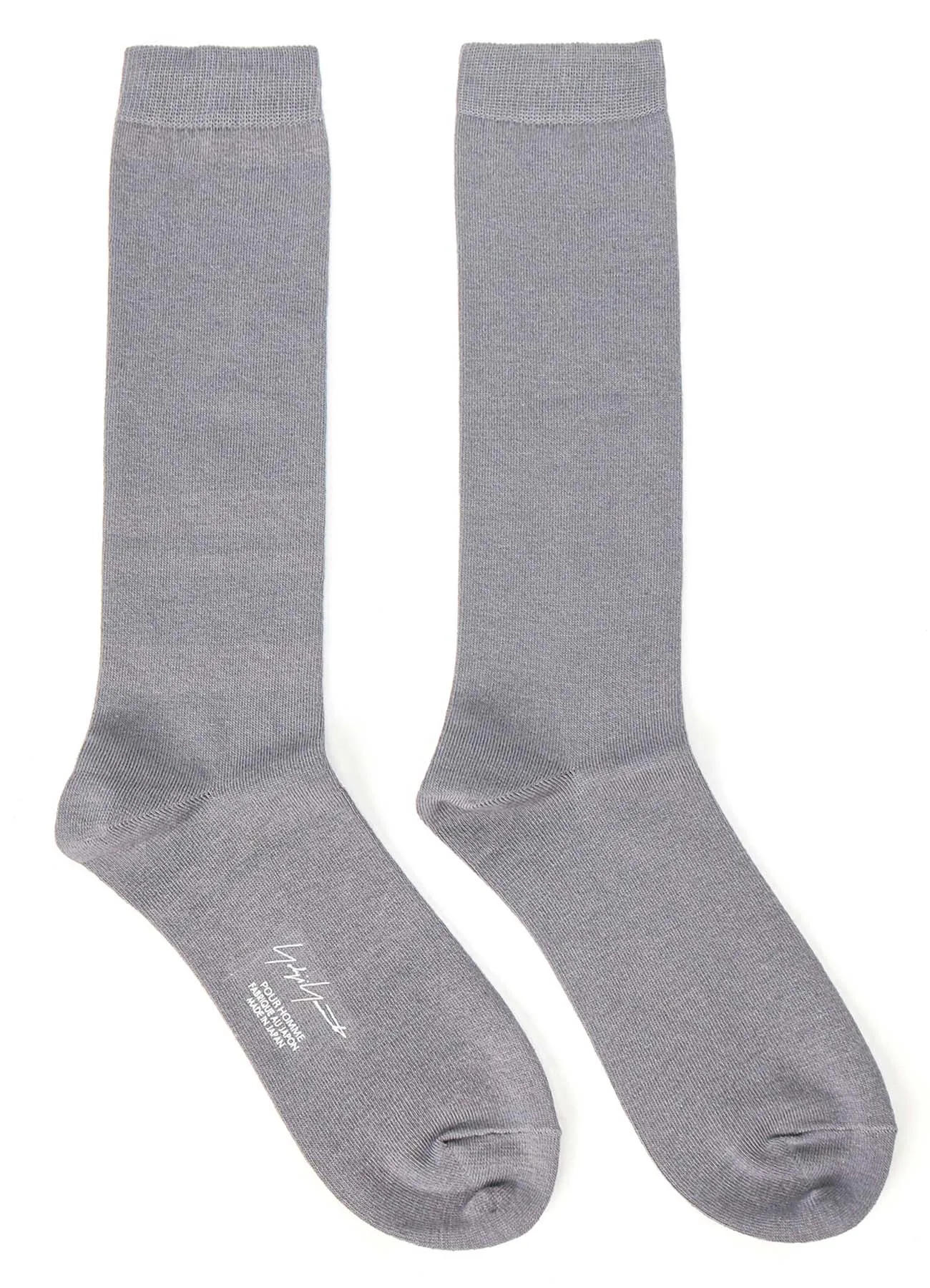 C/AC PLAIN STITCH B PLAIN COLOR HIGH SOCKS sold by Yohji Yamamoto product image thumbnail 3