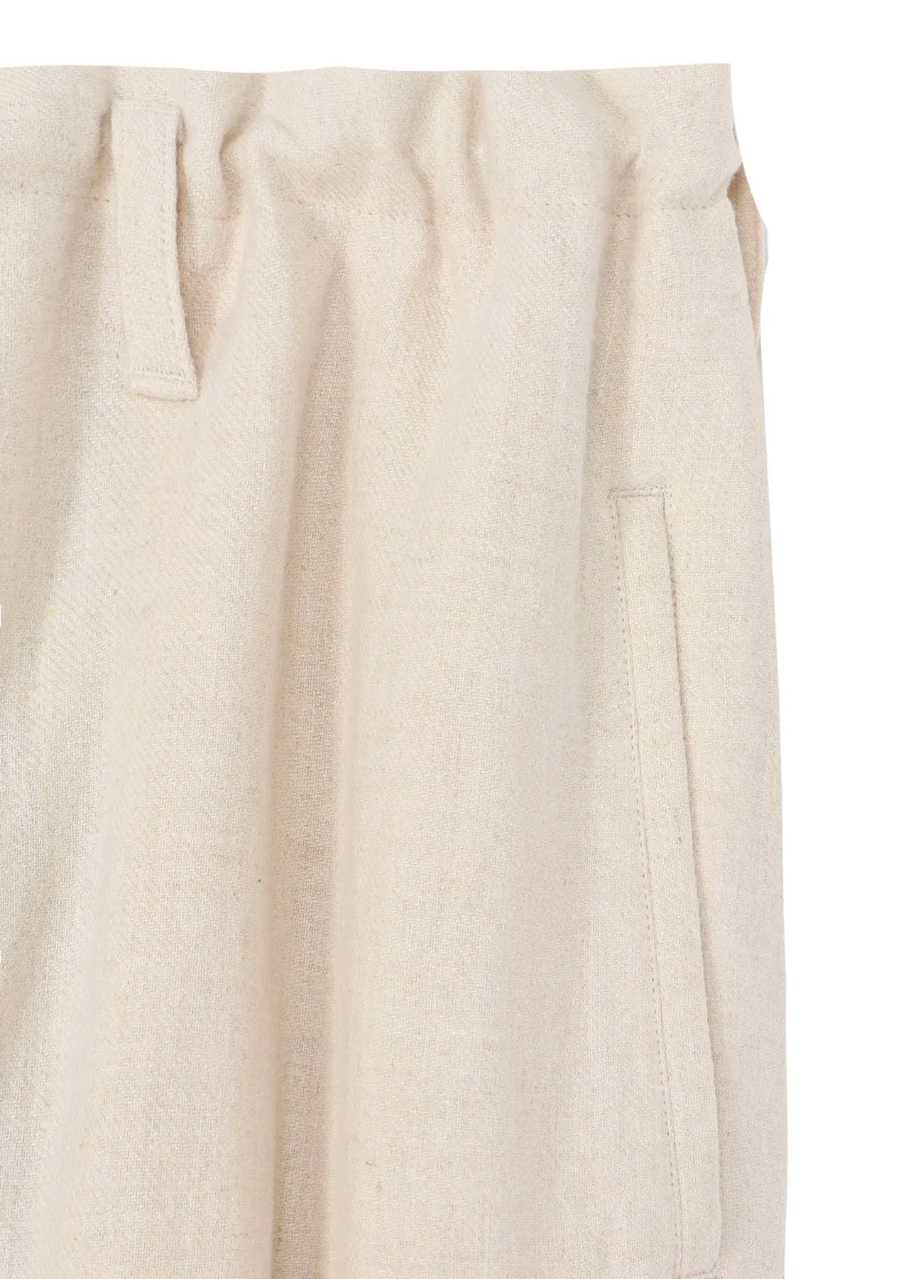 【PIECE UNIQUE/THE SHOP】W/Li REFINE SIDE TUCK PANTS sold by Yohji Yamamoto product image thumbnail 4