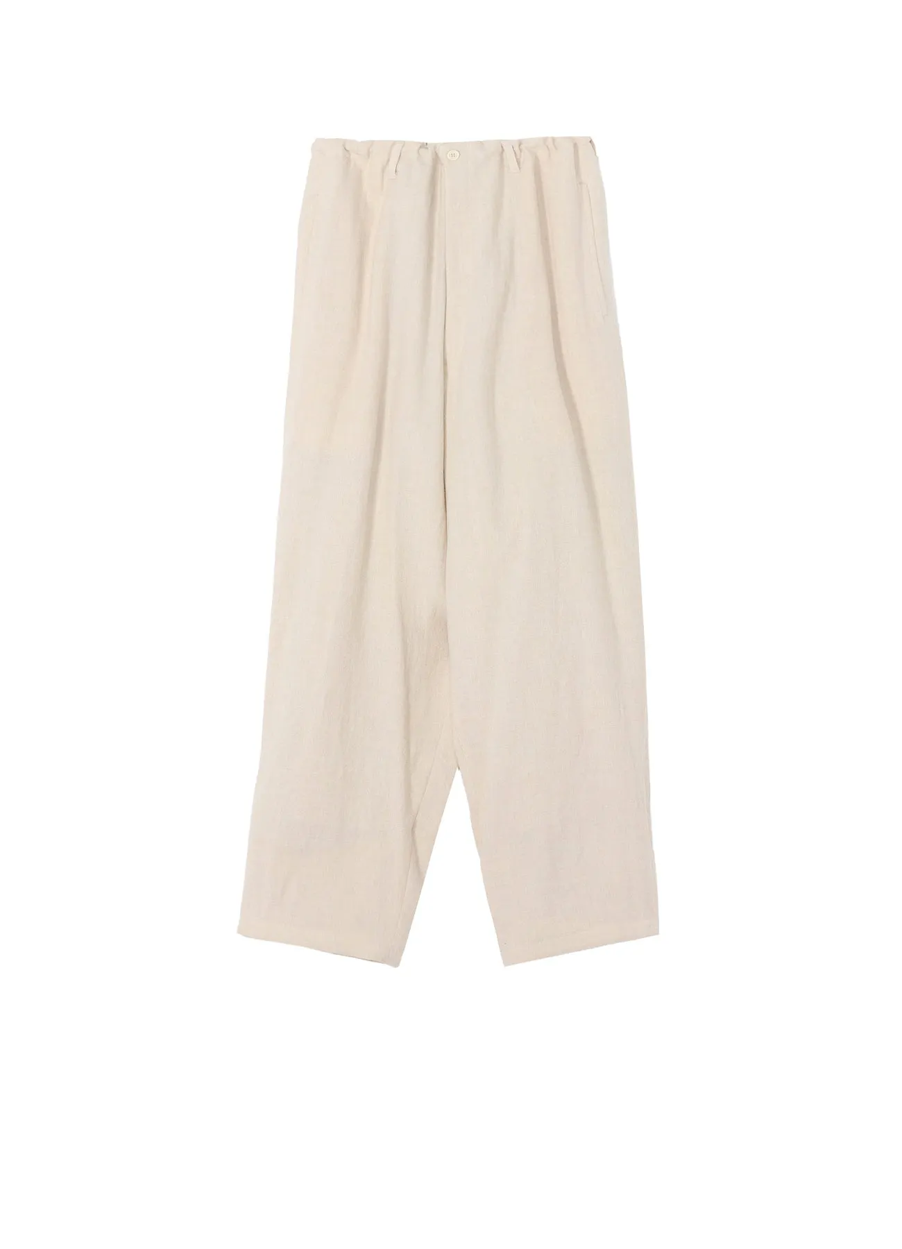 【PIECE UNIQUE/THE SHOP】W/Li REFINE SIDE TUCK PANTS sold by Yohji Yamamoto