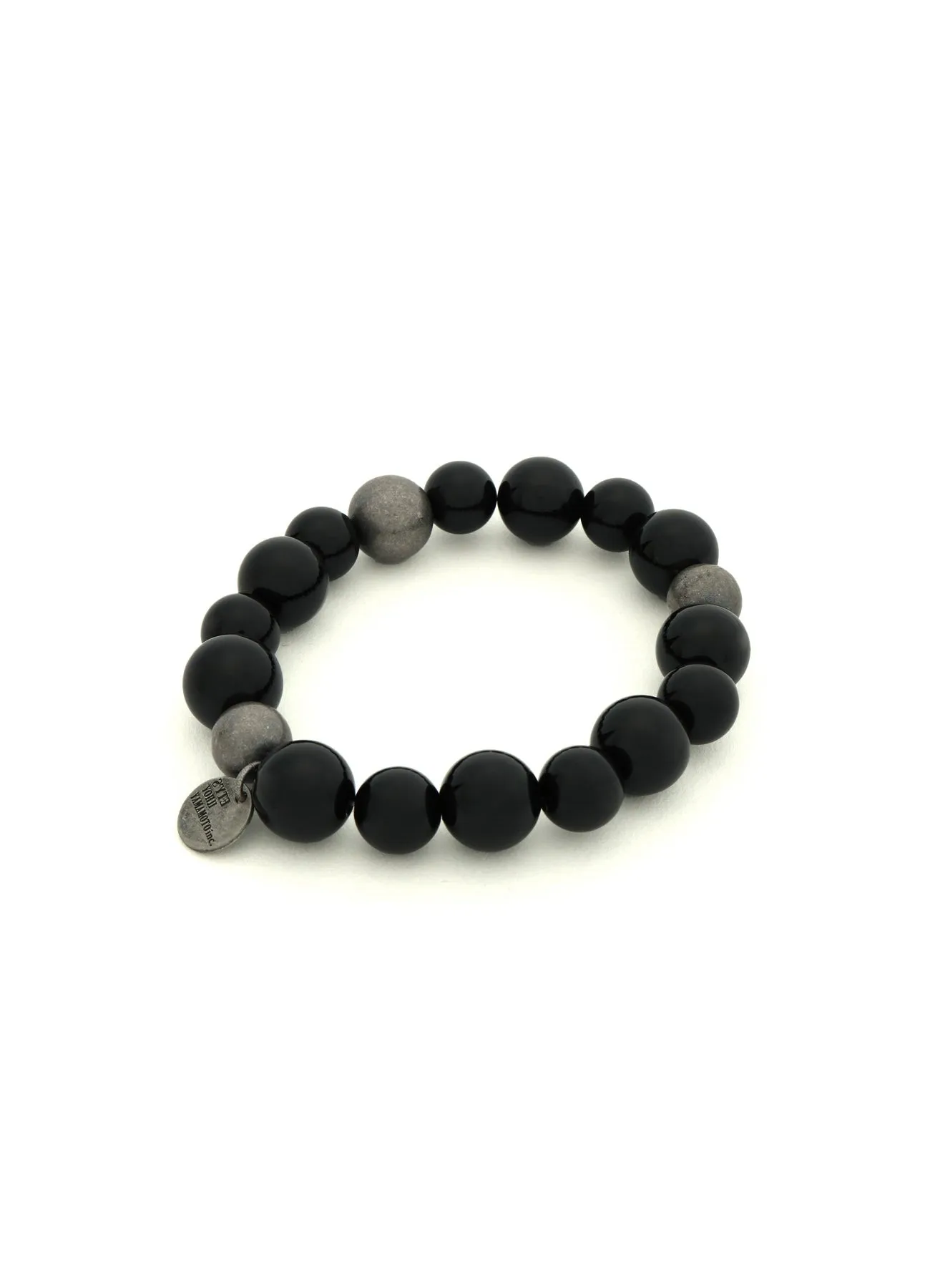 ONYX BEAD BRACELET sold by Yohji Yamamoto