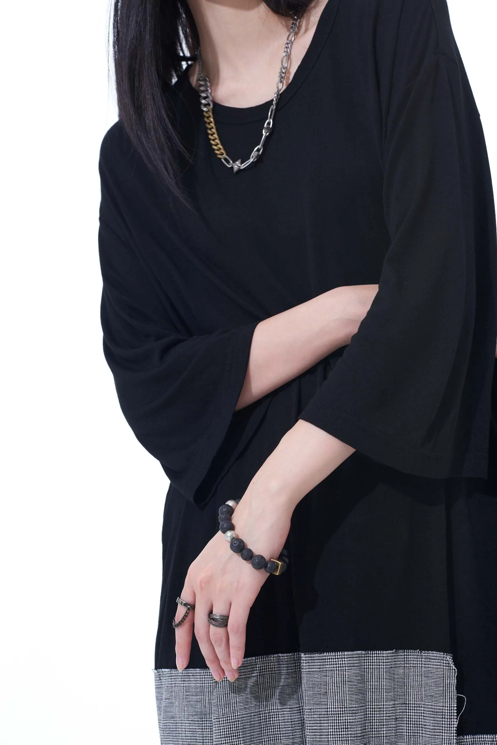 ONYX BEAD+LAVA STONE BRACELET sold by Yohji Yamamoto product image thumbnail 3