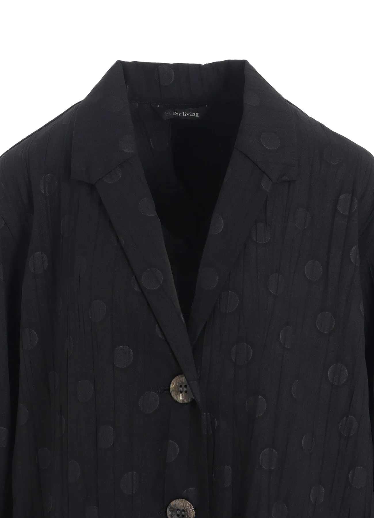 DOT PRINT WASHER COAT sold by Yohji Yamamoto product image thumbnail 5