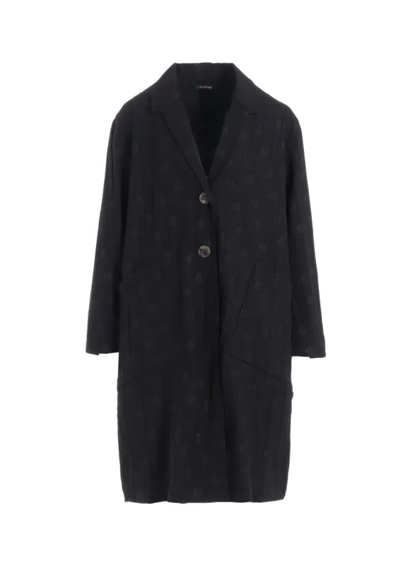 DOT PRINT WASHER COAT sold by Yohji Yamamoto