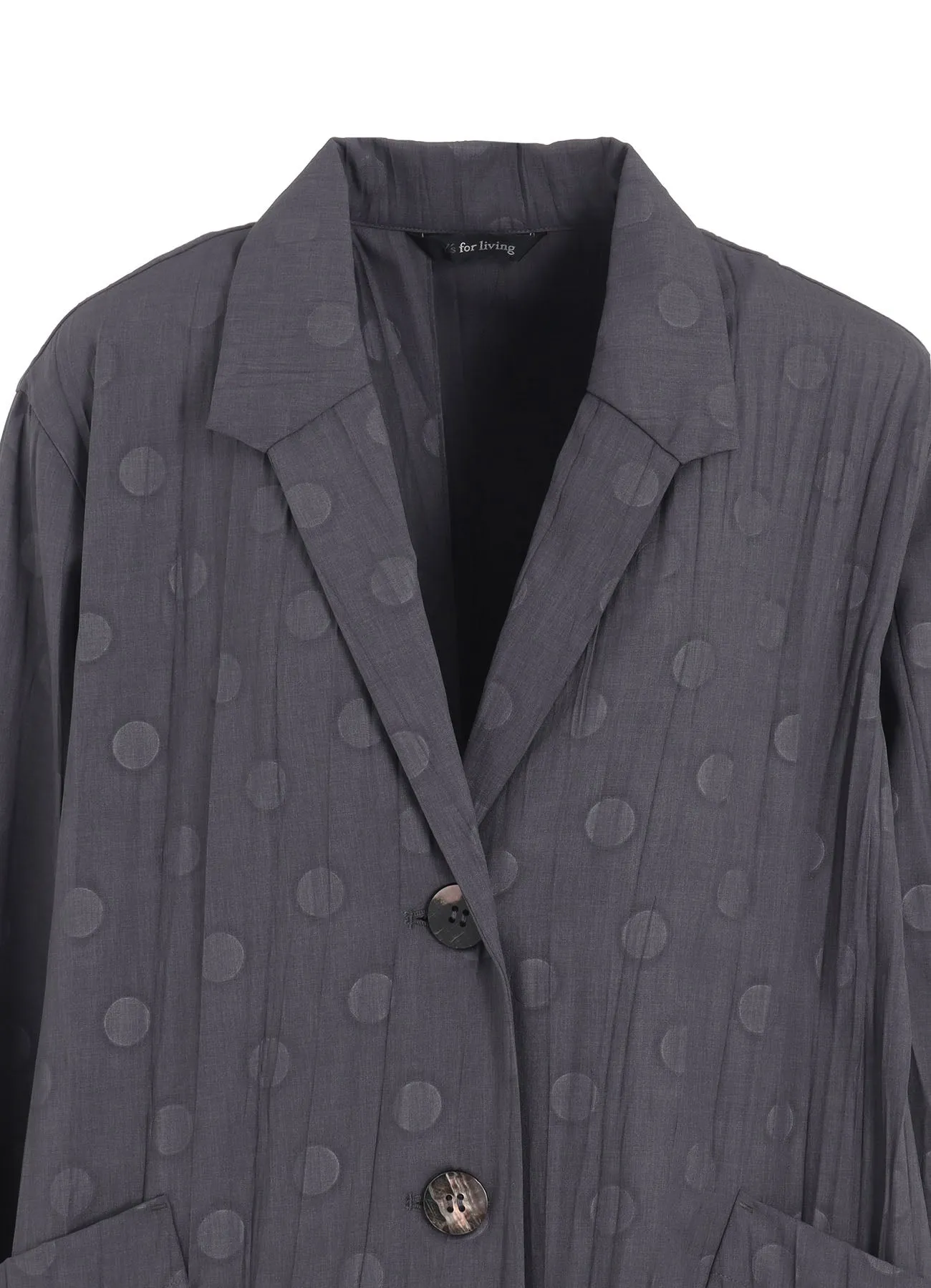 DOT PRINT WASHER COAT sold by Yohji Yamamoto product image thumbnail 5