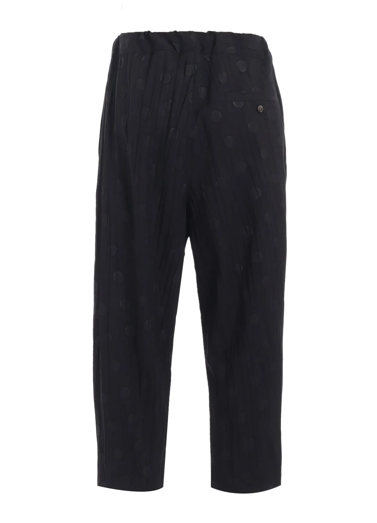 DOT PRINT WASHER CROPPED PANTS sold by Yohji Yamamoto product image thumbnail 4
