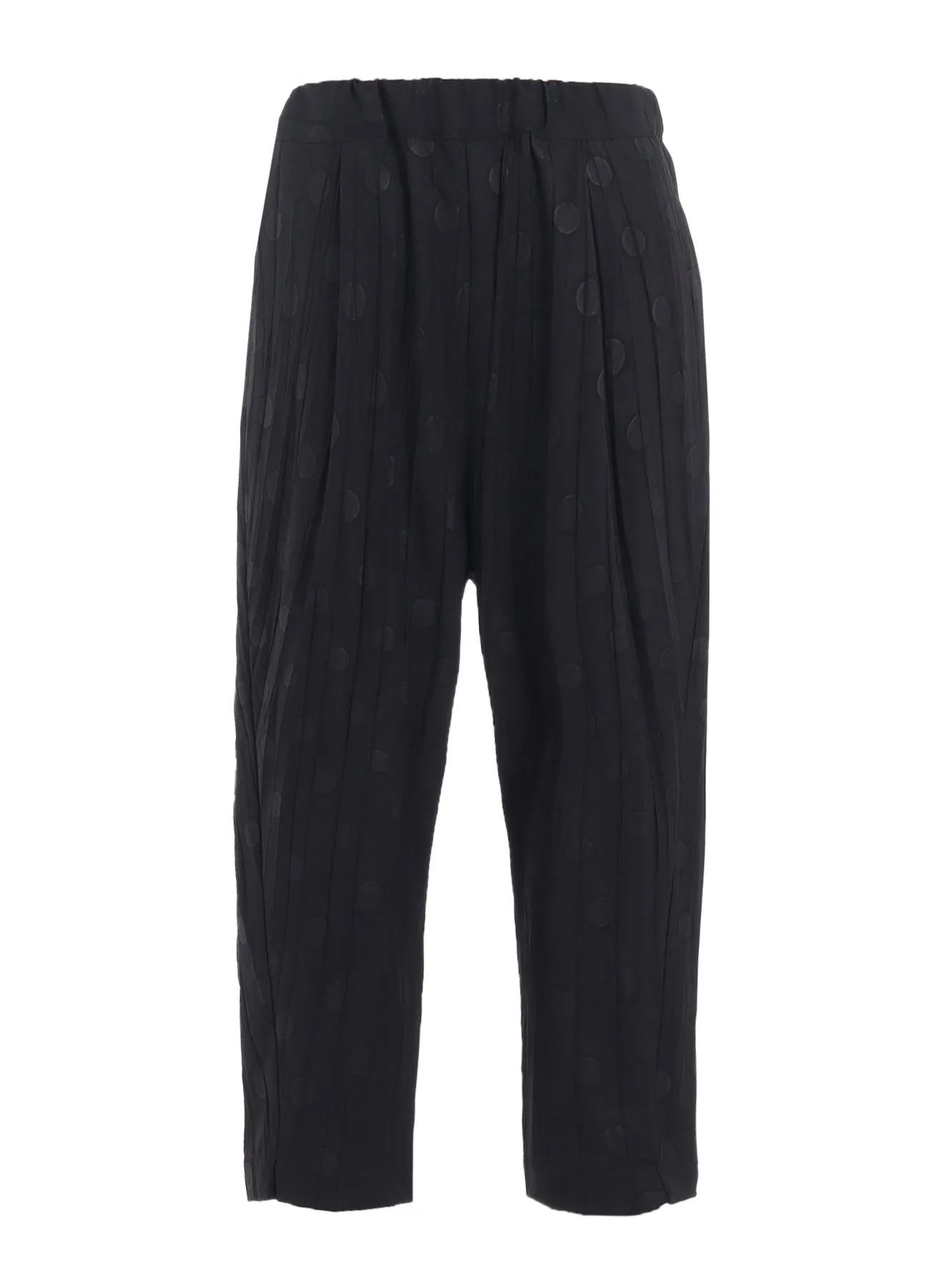 DOT PRINT WASHER CROPPED PANTS sold by Yohji Yamamoto product image thumbnail 2