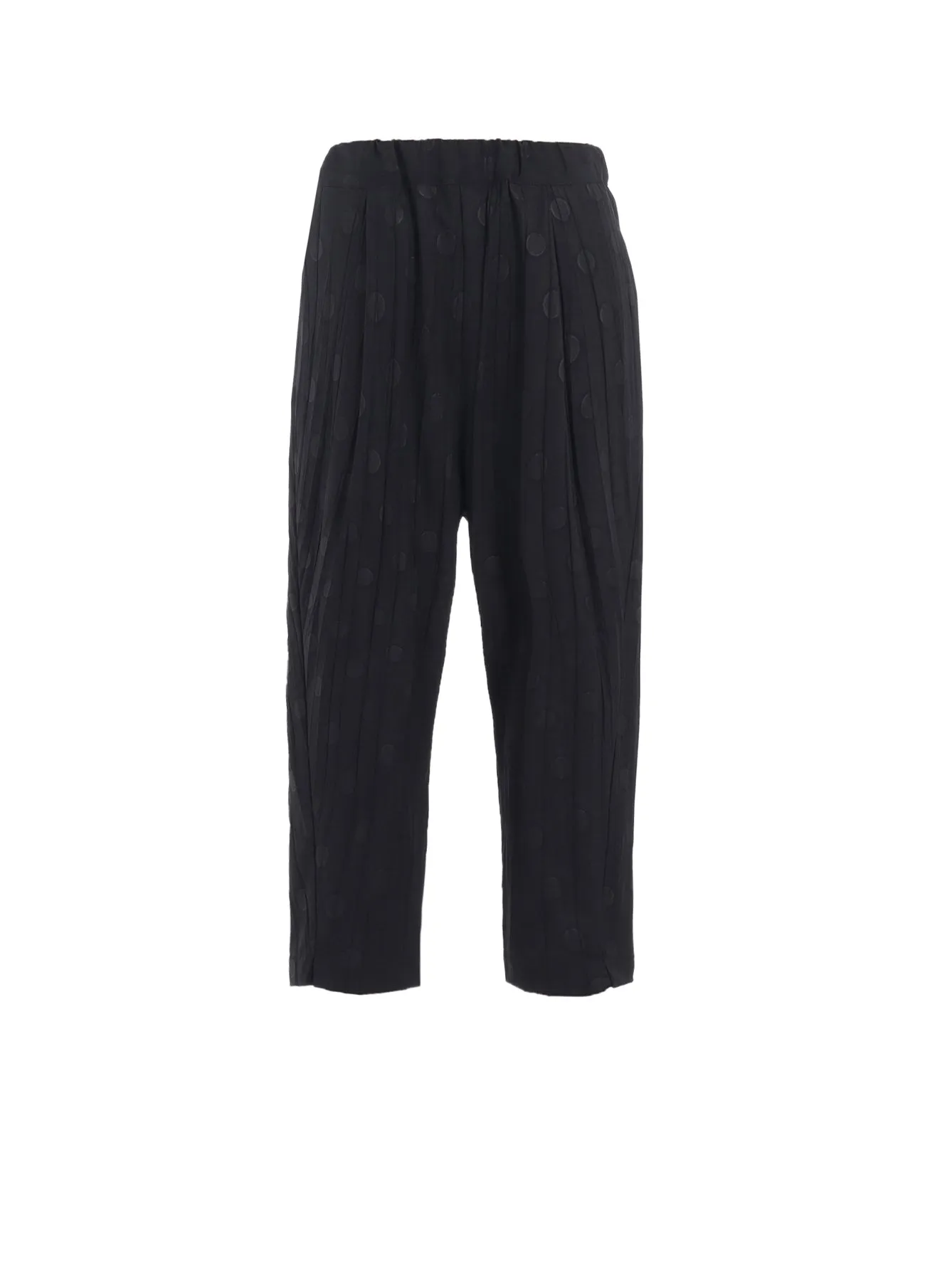 DOT PRINT WASHER CROPPED PANTS sold by Yohji Yamamoto