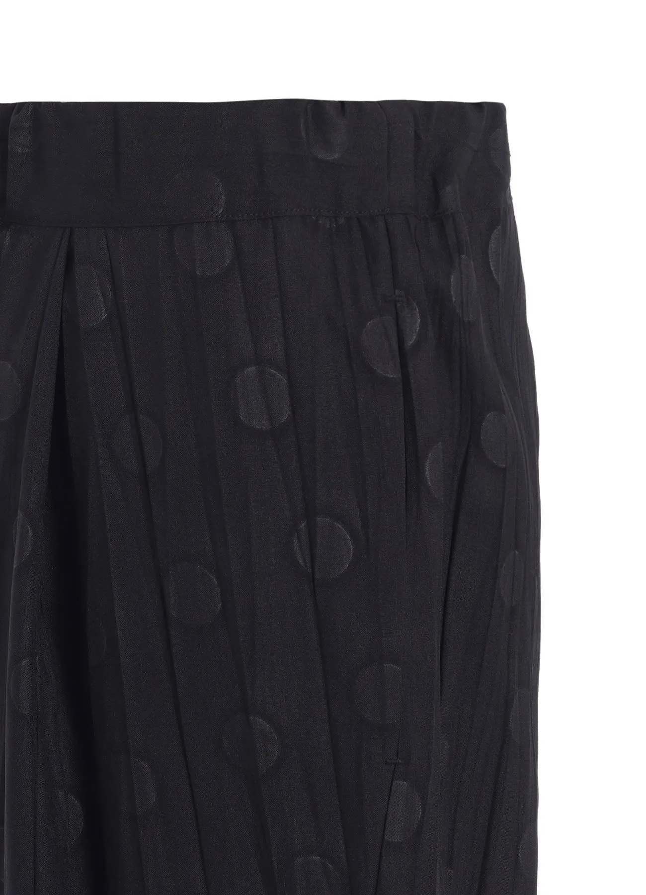 DOT PRINT WASHER CROPPED PANTS sold by Yohji Yamamoto product image thumbnail 5