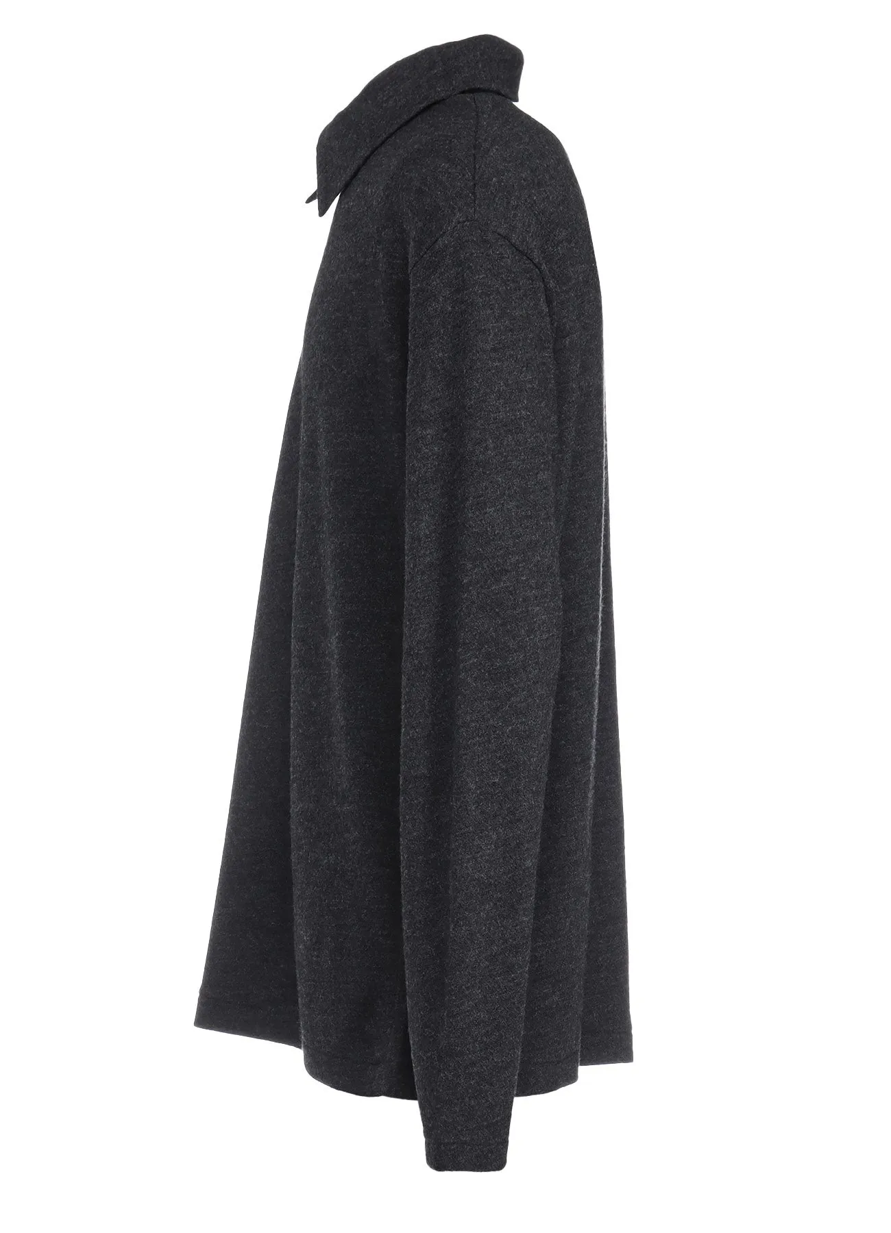 Super120 DOUBLE COLLAR TURTLE NECK sold by Yohji Yamamoto product image thumbnail 3