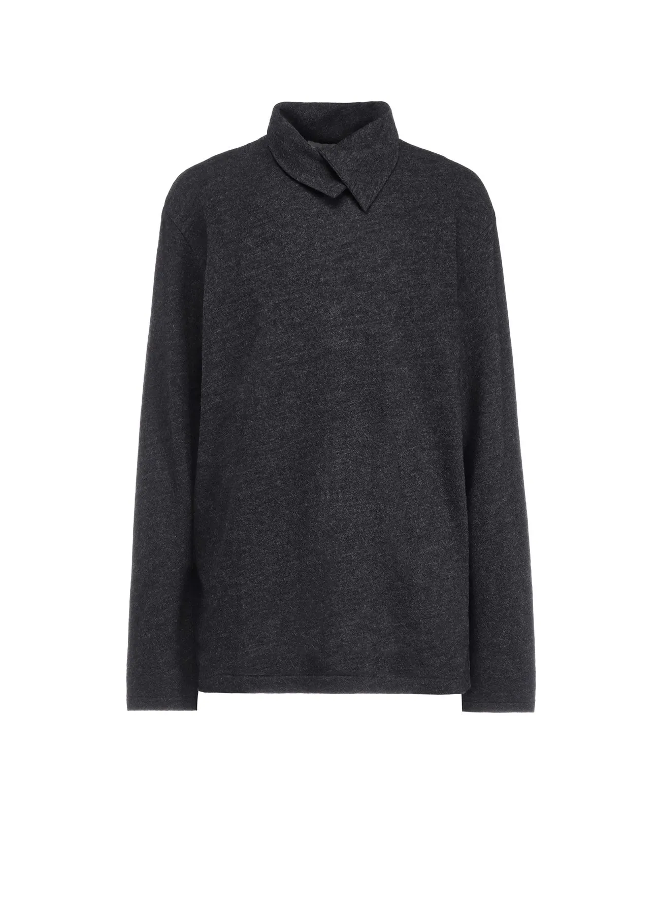 Super120 DOUBLE COLLAR TURTLE NECK sold by Yohji Yamamoto