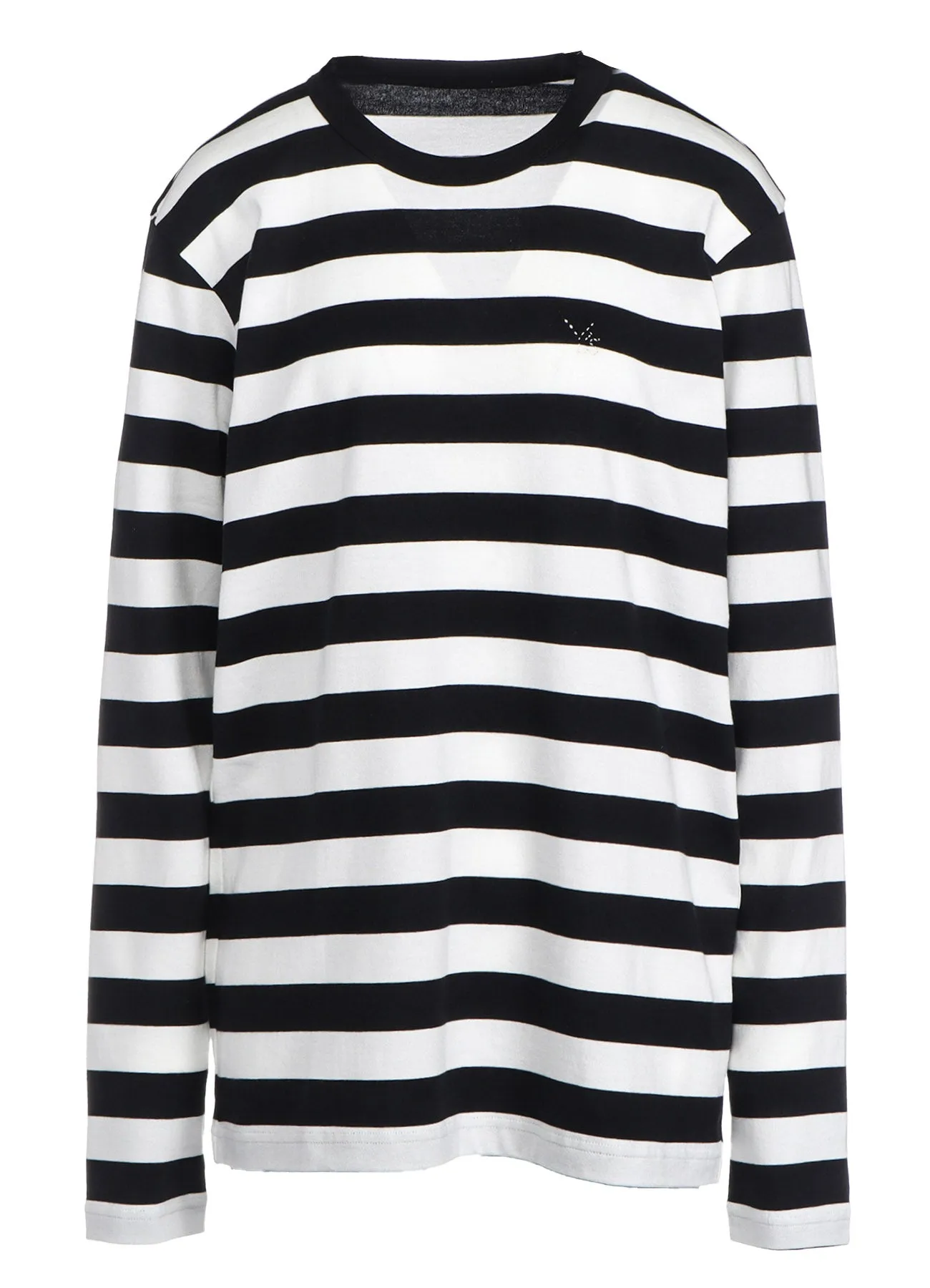 40/2 STRIPE JERSEY Y'S STITCH LONG T sold by Yohji Yamamoto product image thumbnail 2