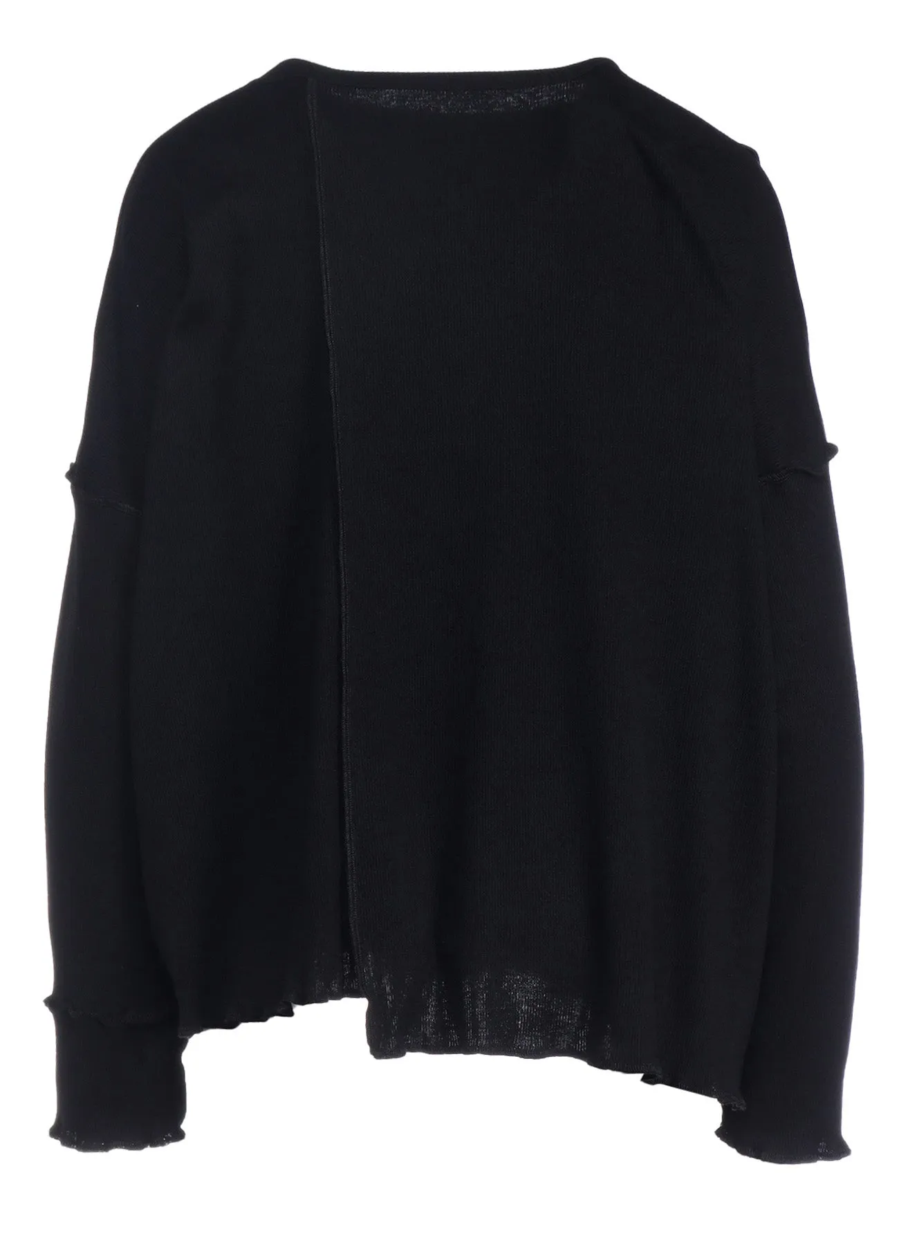 C/Ry RIB PATCHWORK WIDE PULLOVER sold by Yohji Yamamoto product image thumbnail 3