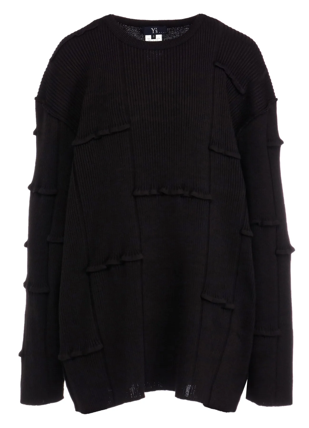 OVESIZED TUCK RIB KNIT sold by Yohji Yamamoto product image thumbnail 2