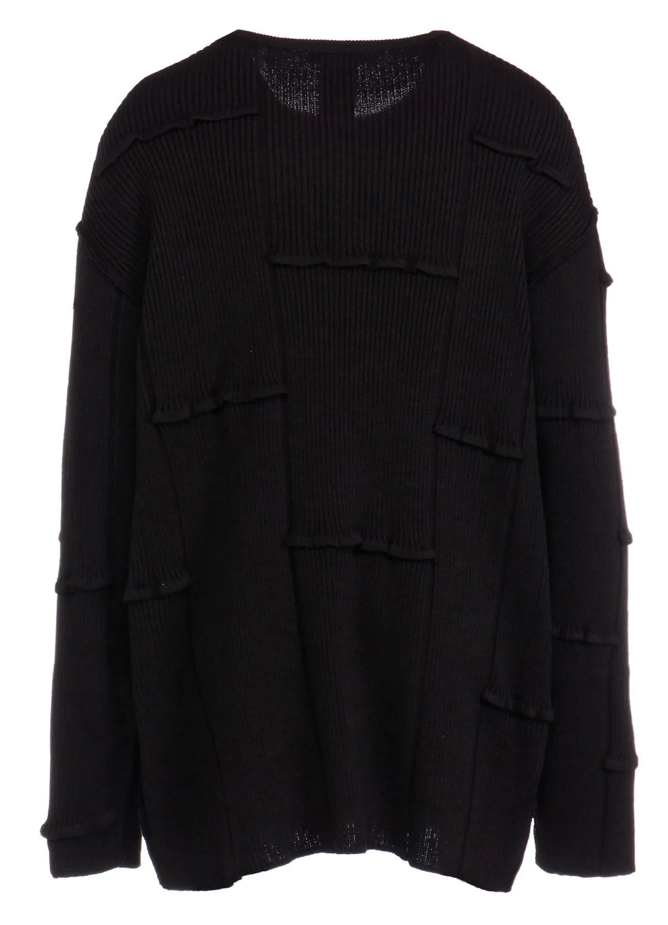 OVESIZED TUCK RIB KNIT sold by Yohji Yamamoto product image thumbnail 3