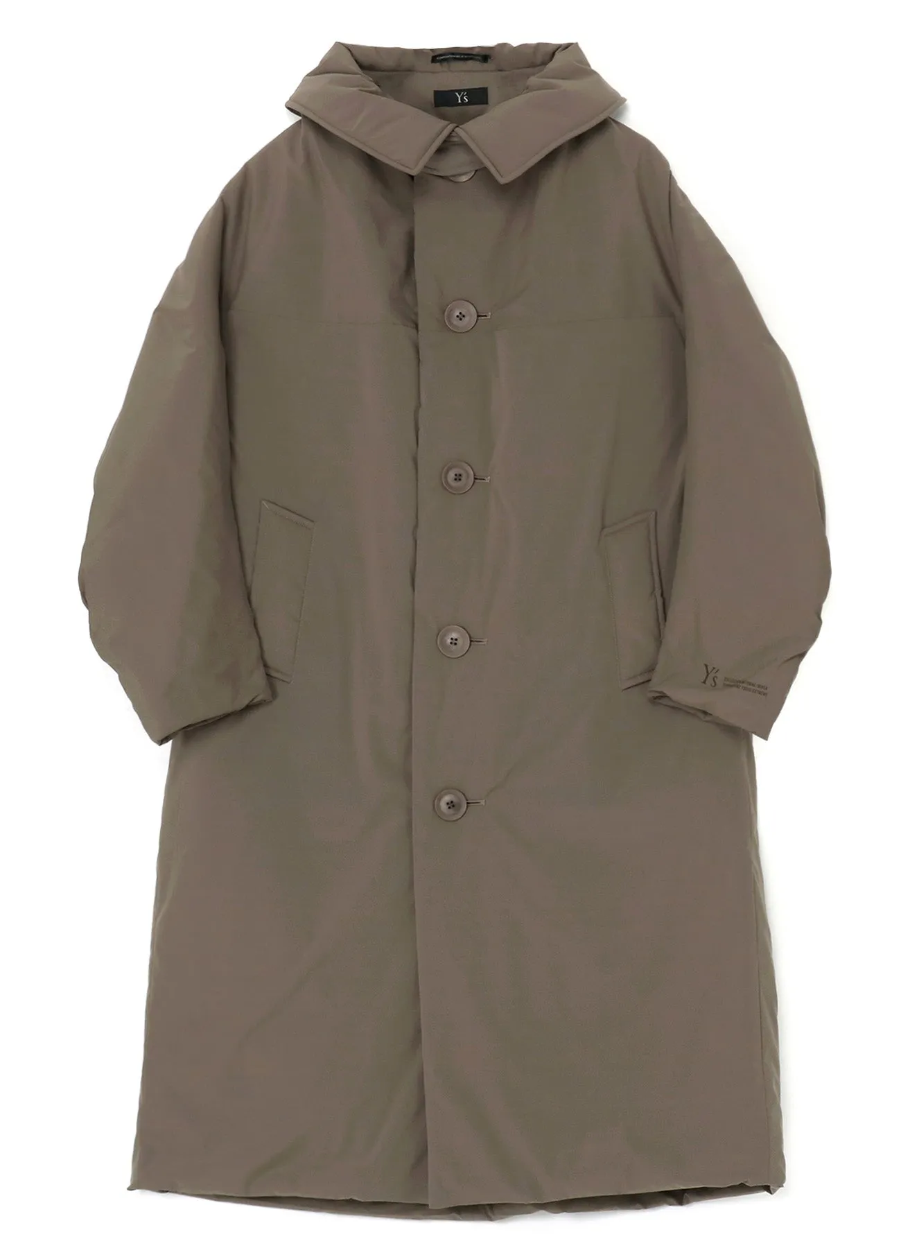 TYPEWRITER POLYESTER CAPE COAT sold by Yohji Yamamoto product image thumbnail 2