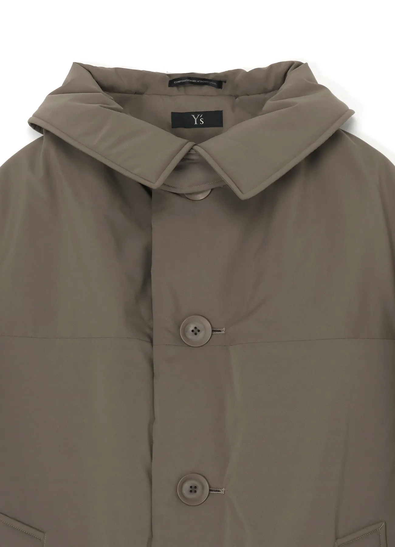 TYPEWRITER POLYESTER CAPE COAT sold by Yohji Yamamoto product image thumbnail 4