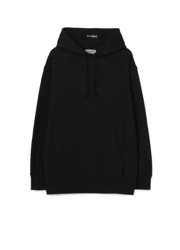 30/10 FLEECE SIGNATURE EMBROIDERY HOODIE sold by Yohji Yamamoto