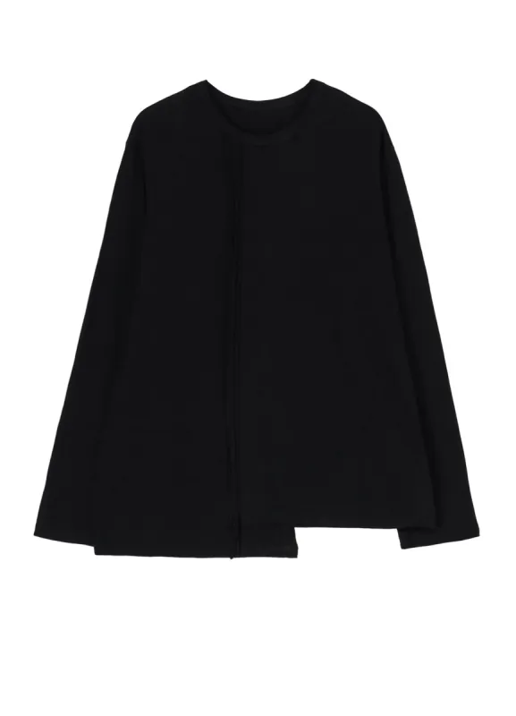 30/- COMBED SINGLE JERSEY RE VERTICAL PANEL LONG S sold by Yohji Yamamoto