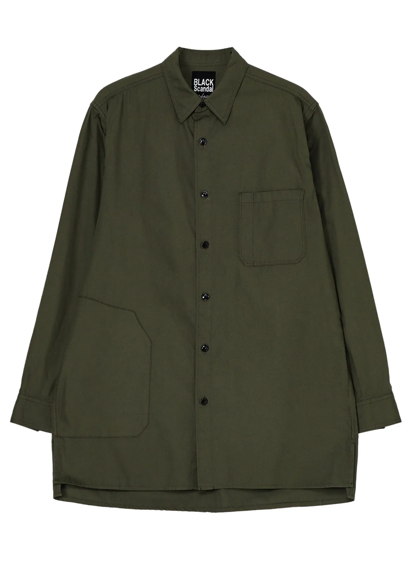 BS・ARMY POPLIN BIG SIDE P SHIRT sold by Yohji Yamamoto product image thumbnail 2