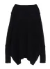 LOW GAUGE WOOL DOUBLE FACE FLARE TURTLE T-SHIRT sold by Yohji Yamamoto