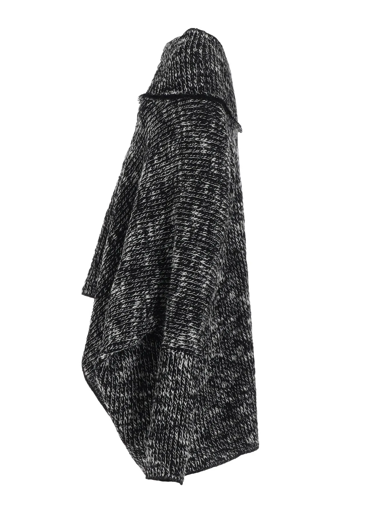 LOW GAUGE WOOL DOUBLE FACE FLARE TURTLE T-SHIRT sold by Yohji Yamamoto product image thumbnail 3