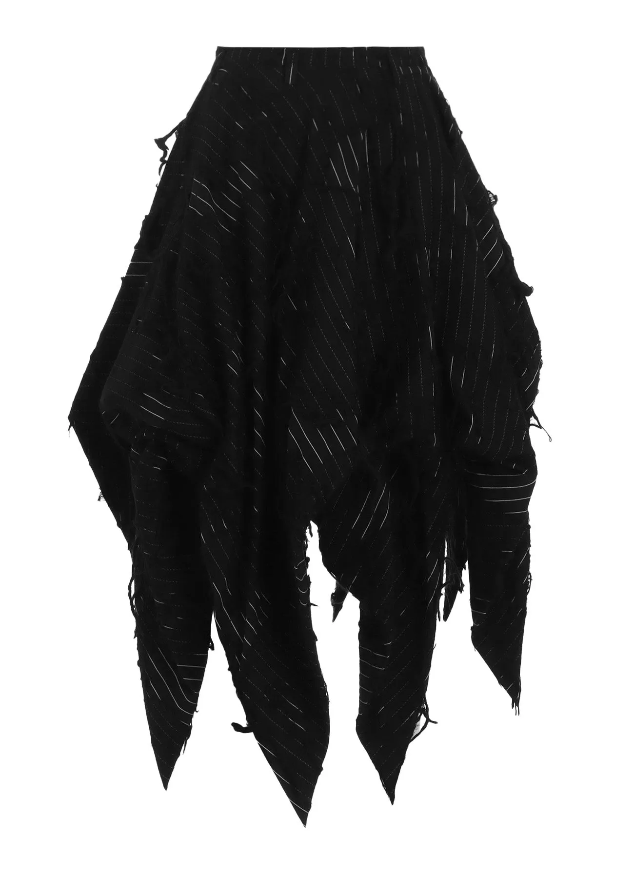 CRUSH STRIPE THORN SKIRT sold by Yohji Yamamoto product image thumbnail 3