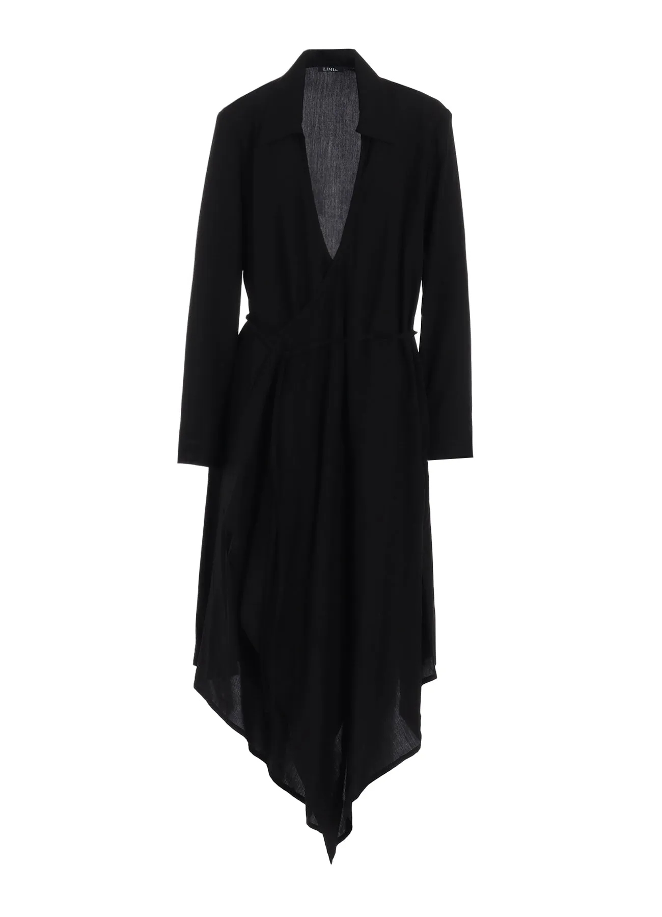 POPLIN WRAP DRESS sold by Yohji Yamamoto product image thumbnail 2