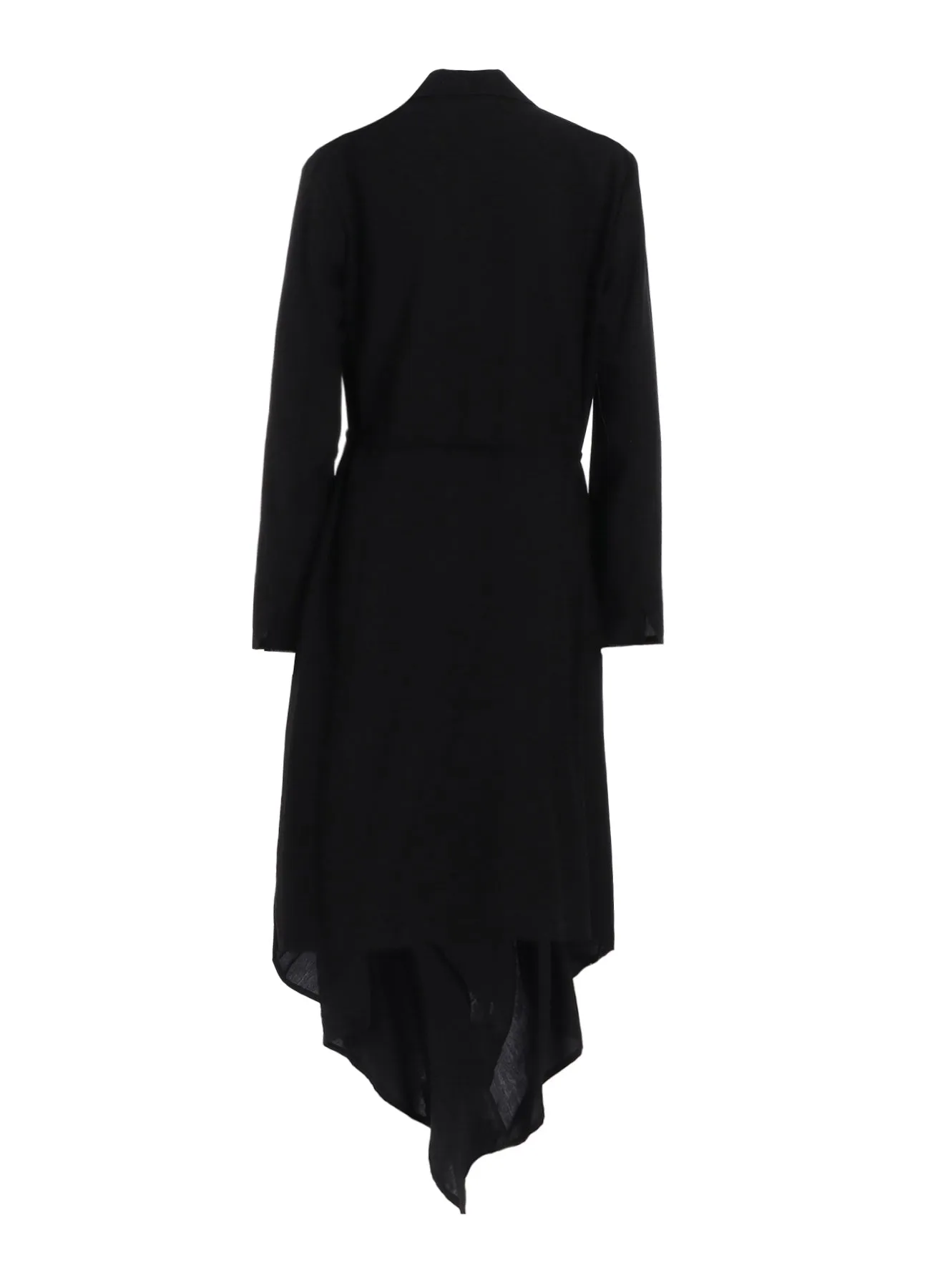 POPLIN WRAP DRESS sold by Yohji Yamamoto product image thumbnail 4