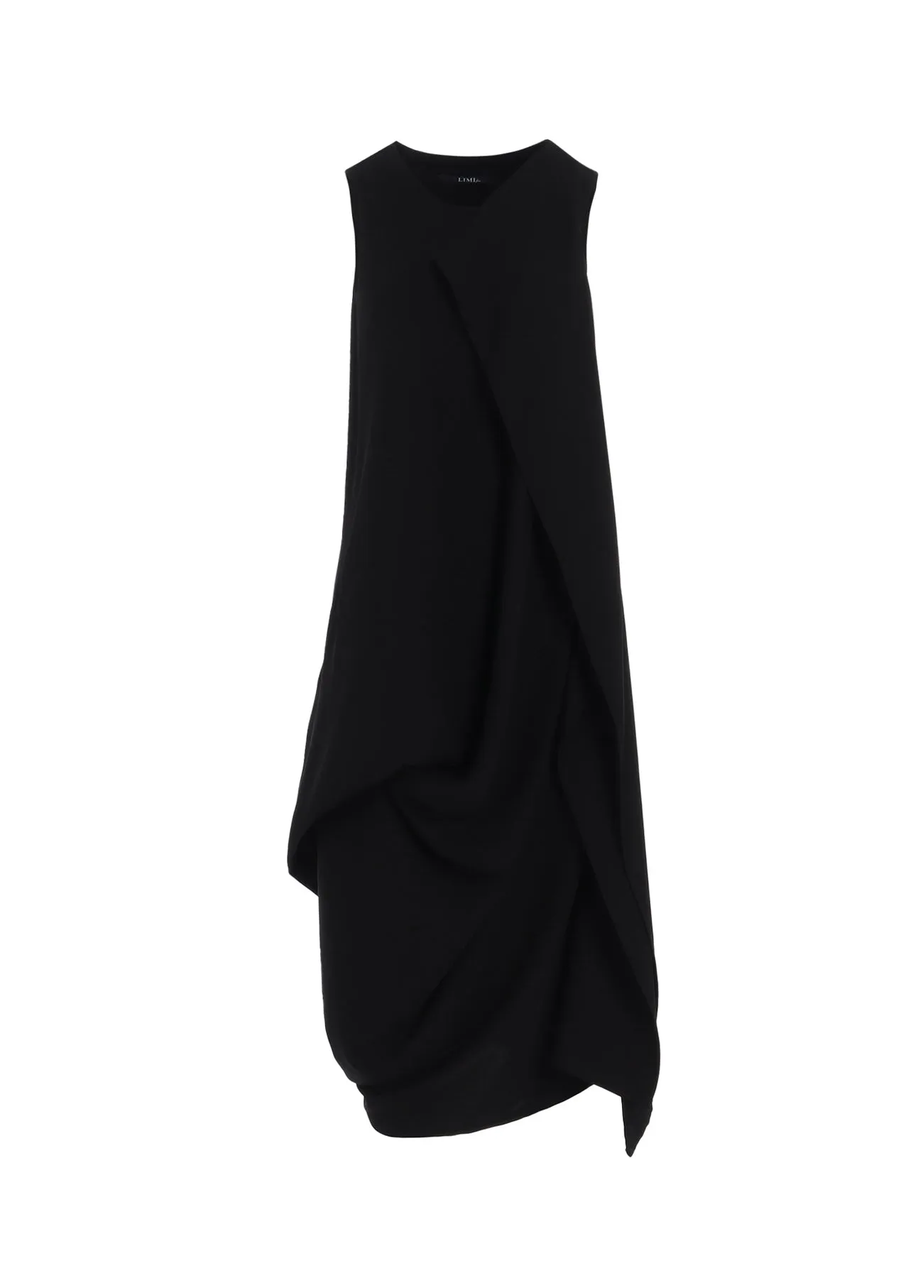 DOUBLE SATIN DRAPING DRESS sold by Yohji Yamamoto