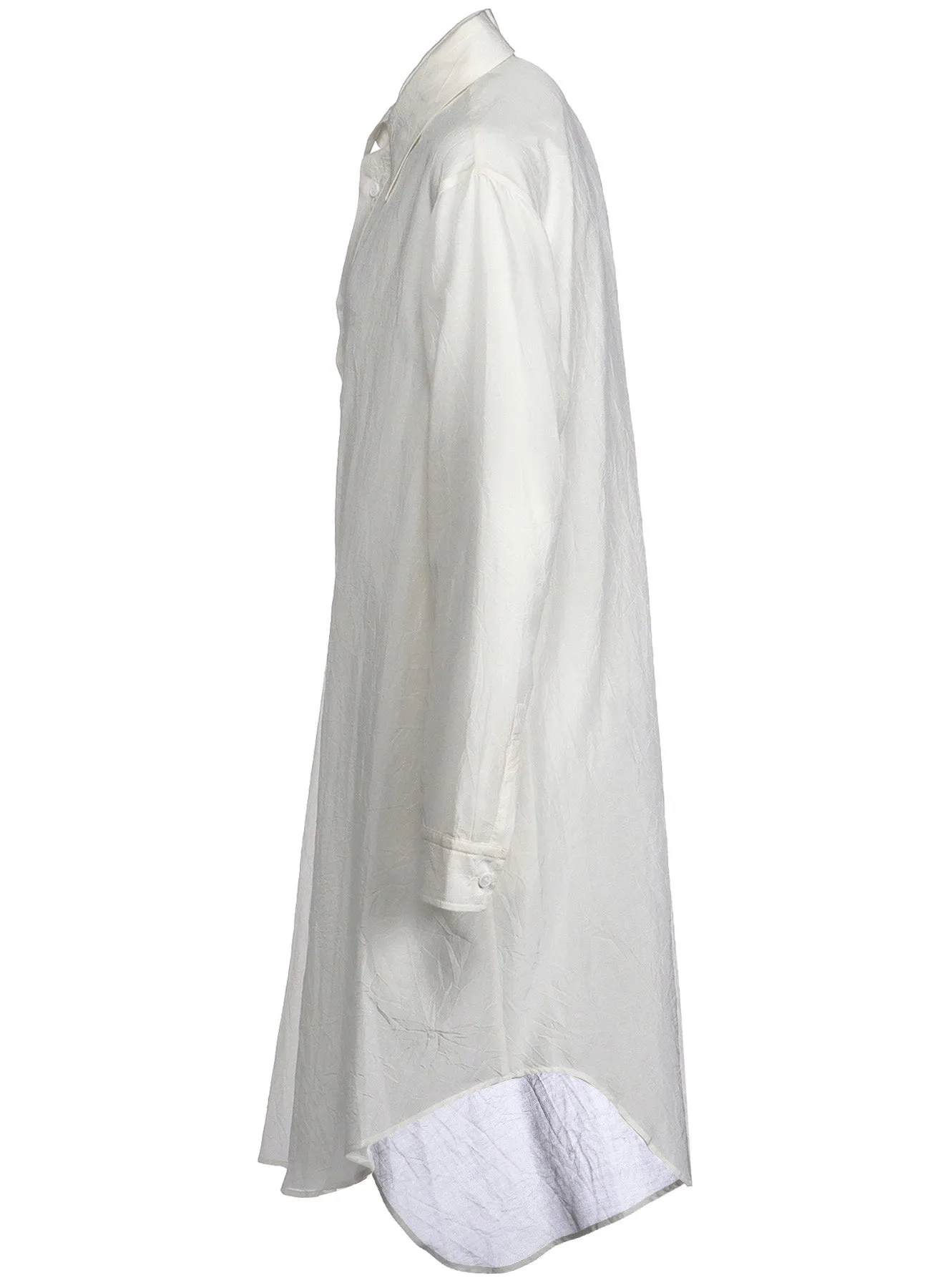 SI/C LAWN LONG DRESSES SHIRTS sold by Yohji Yamamoto product image thumbnail 3