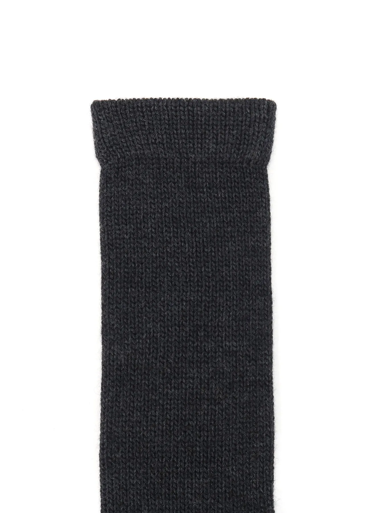 W SLUB×MOHAIR PATCHED FINGERLESS LONG GLOVES sold by Yohji Yamamoto product image thumbnail 5