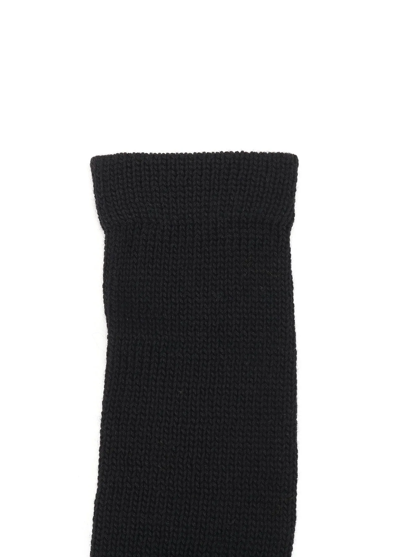 W SLUB×MOHAIR PATCHED FINGERLESS LONG GLOVES sold by Yohji Yamamoto product image thumbnail 5
