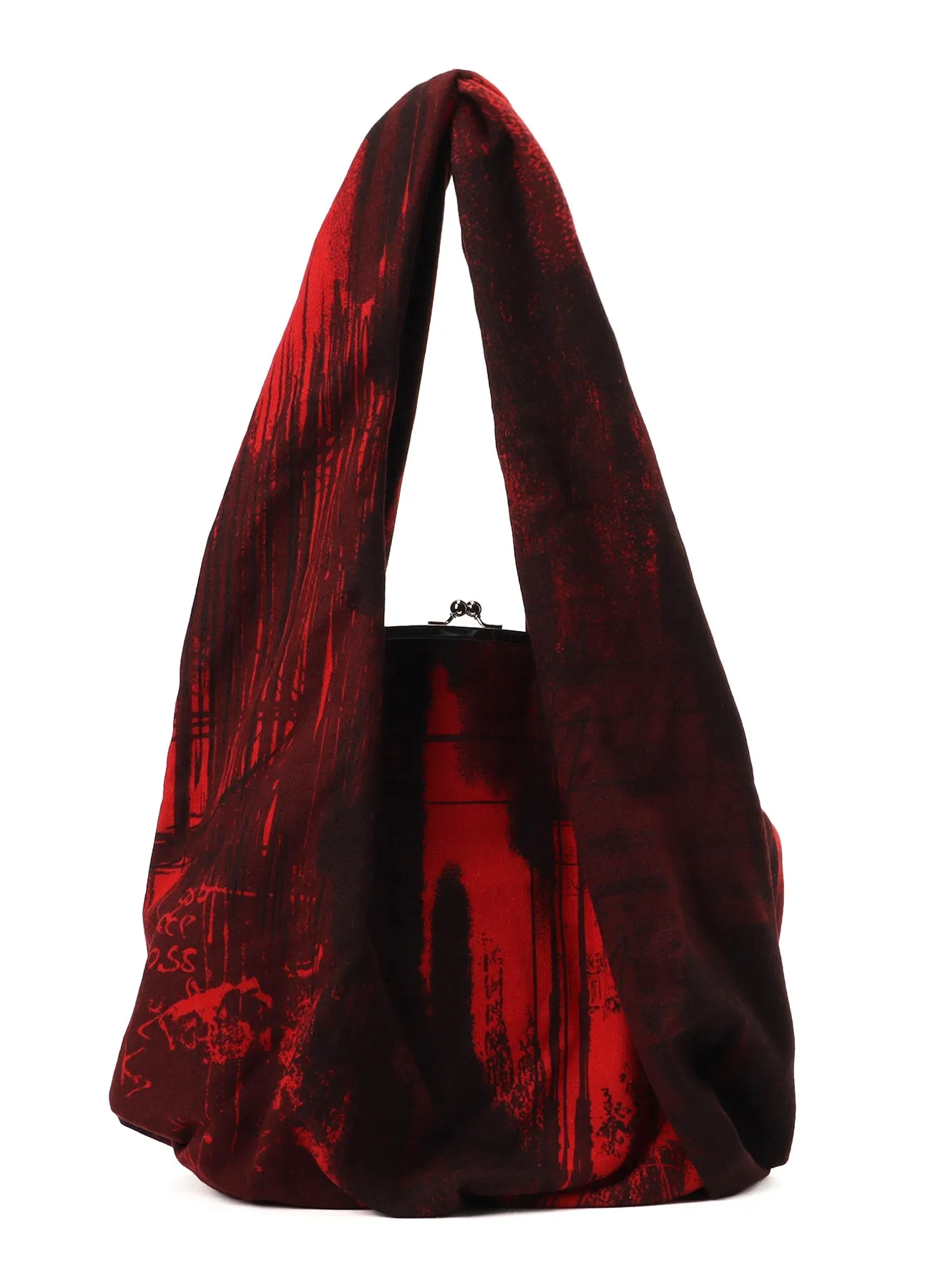 WOOL FLANNEL TUCK CLASP BAG sold by Yohji Yamamoto product image thumbnail 4