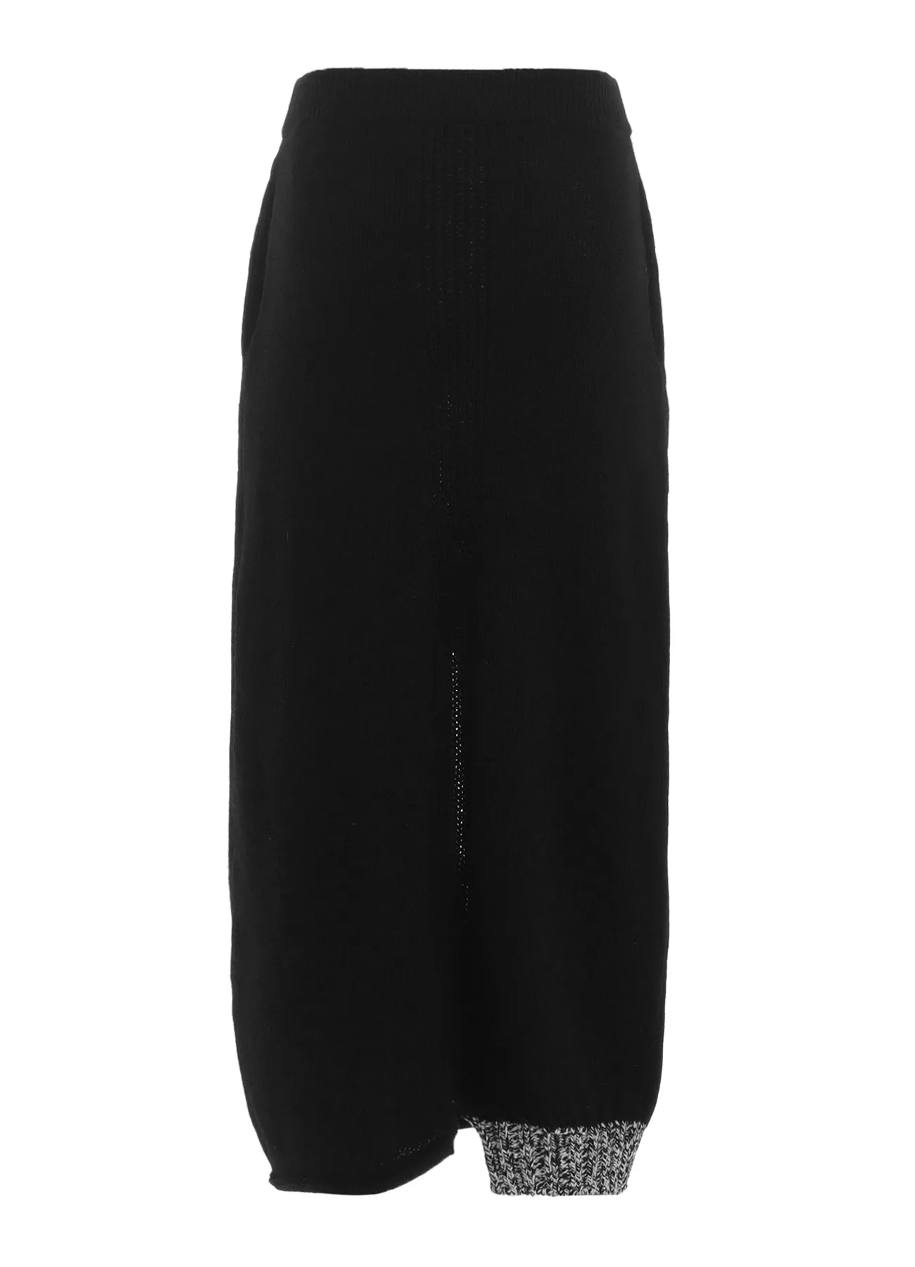 SHETLAND FLARE KNIT SKIRT sold by Yohji Yamamoto product image thumbnail 3